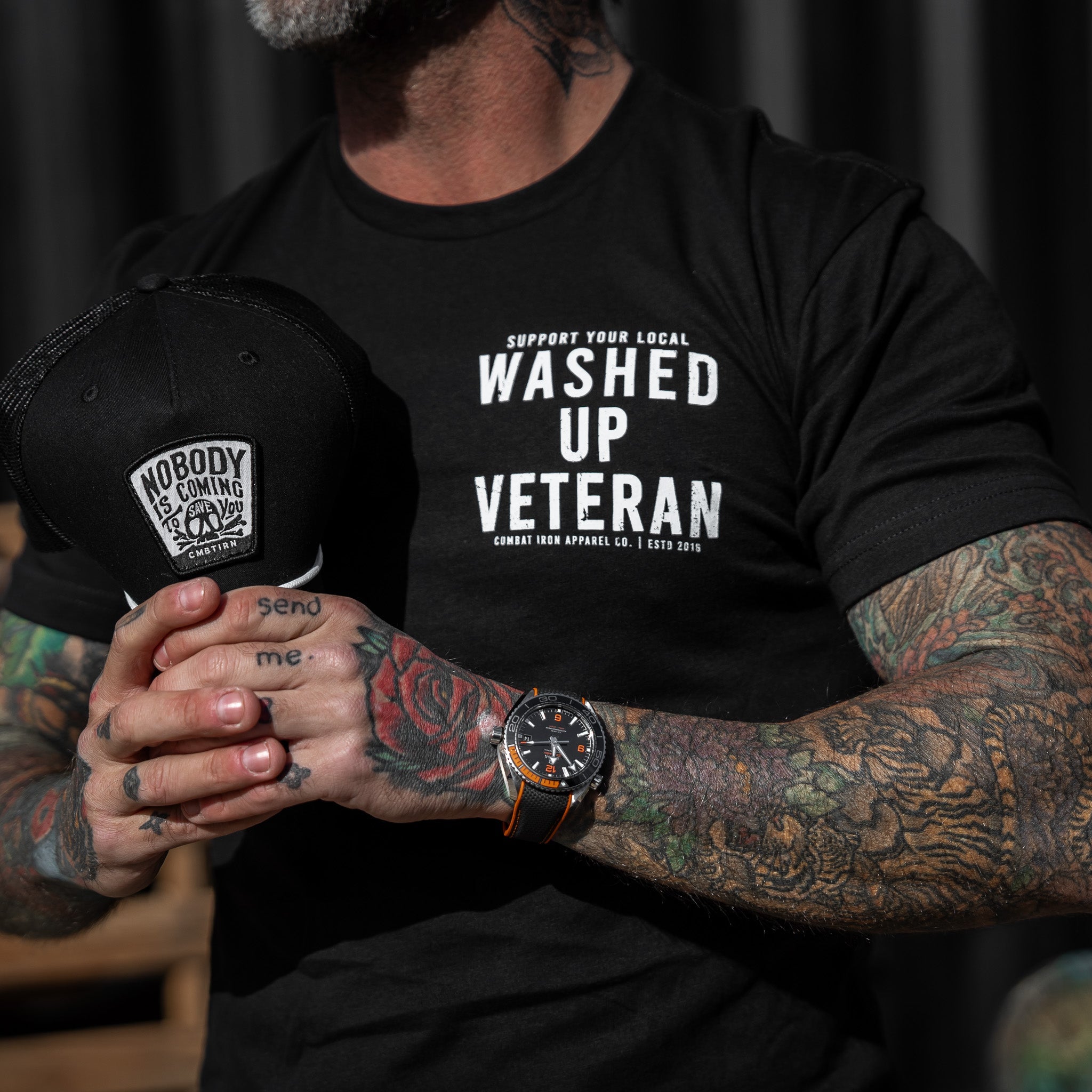 Washed Up Veteran Men's T-Shirt