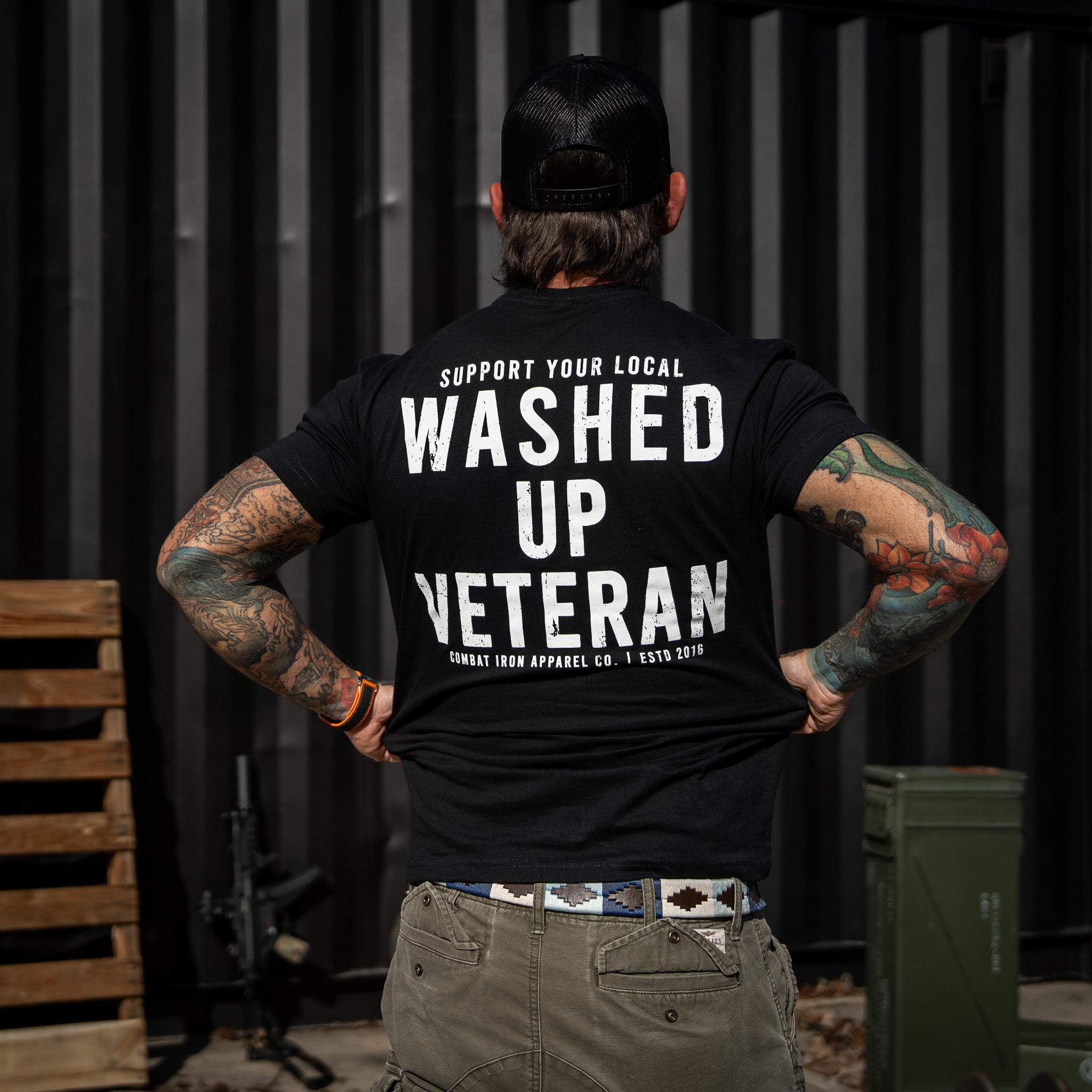 Washed Up Veteran Men's T-Shirt