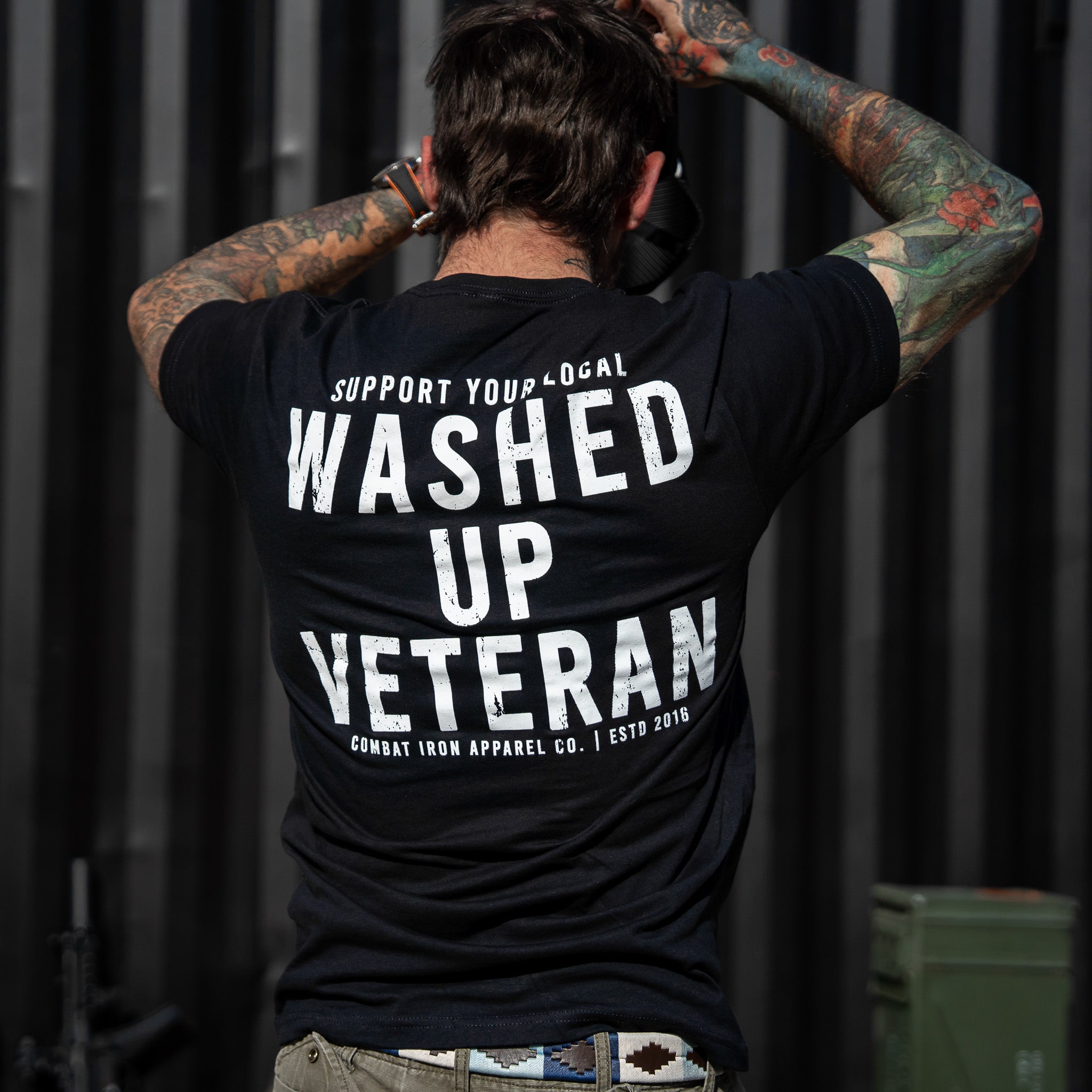 Washed Up Veteran Men's T-Shirt