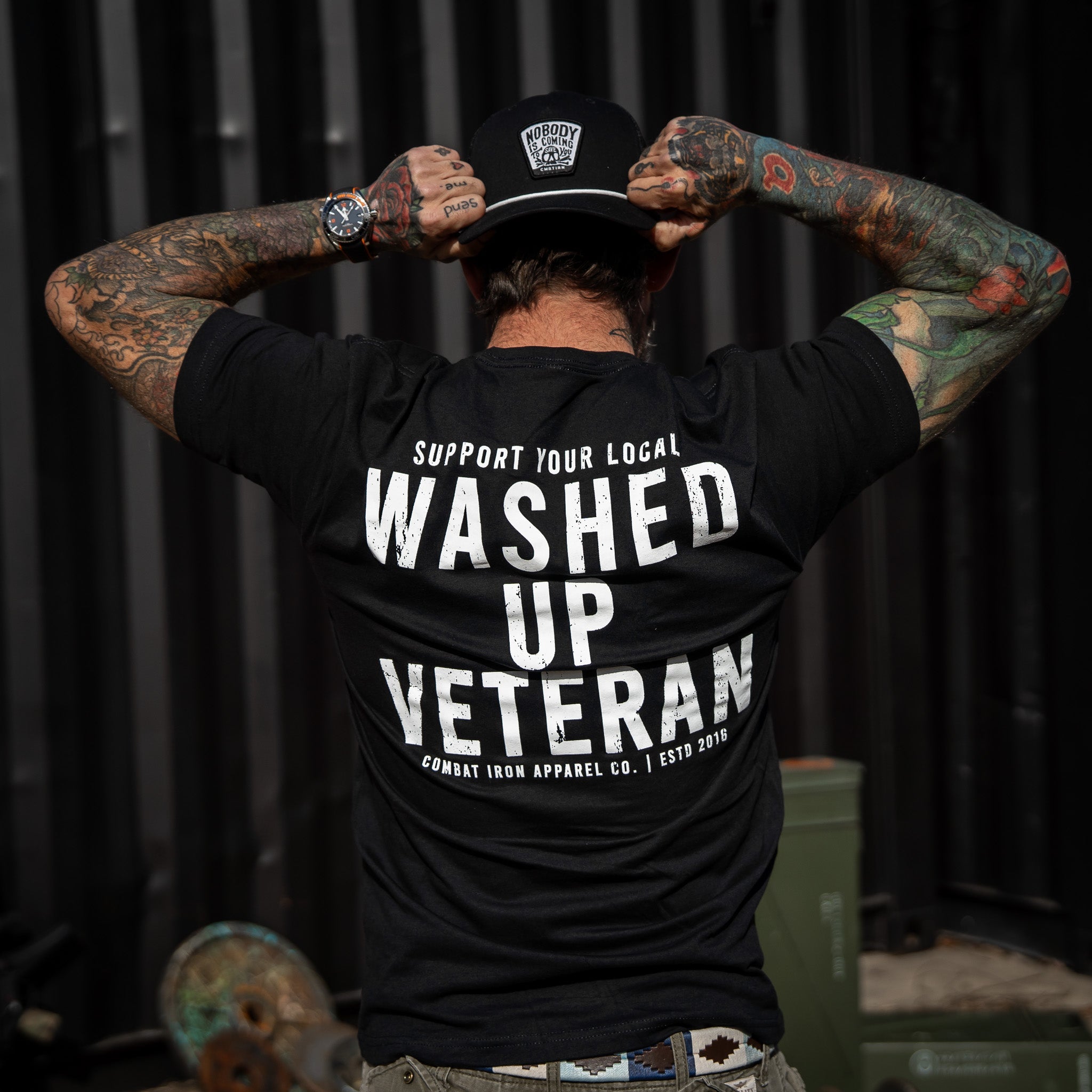 Washed Up Veteran Men's T-Shirt