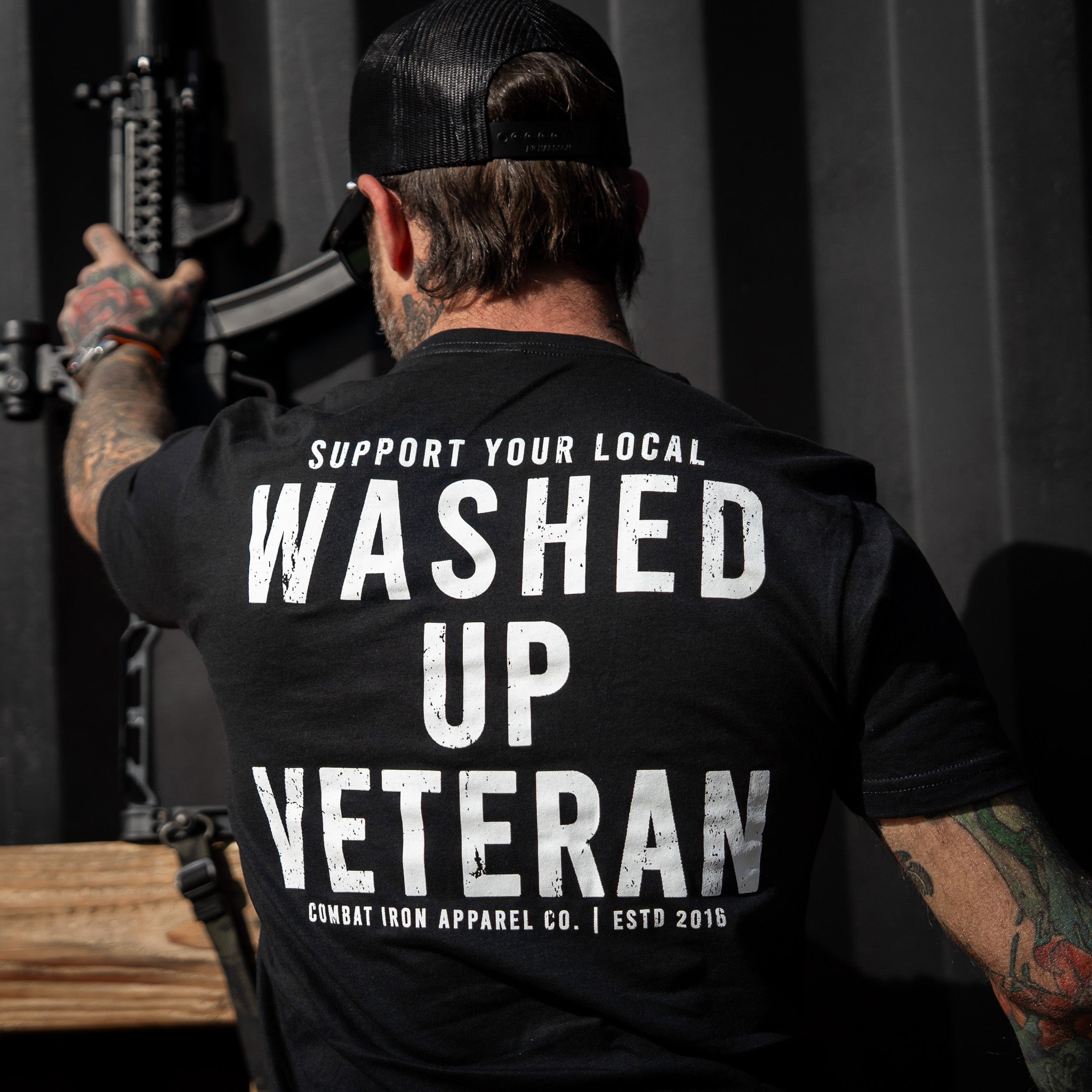 Washed Up Veteran Men's T-Shirt