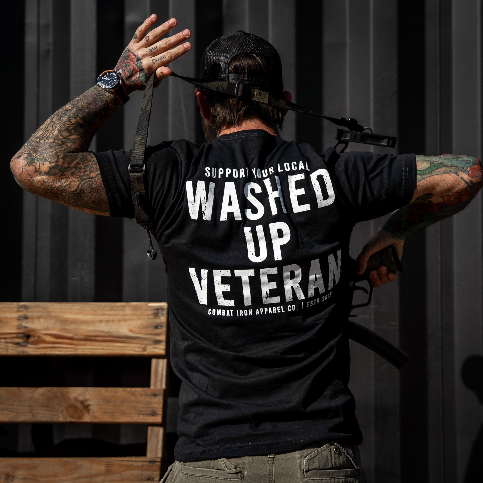 Washed Up Veteran Men's T-Shirt