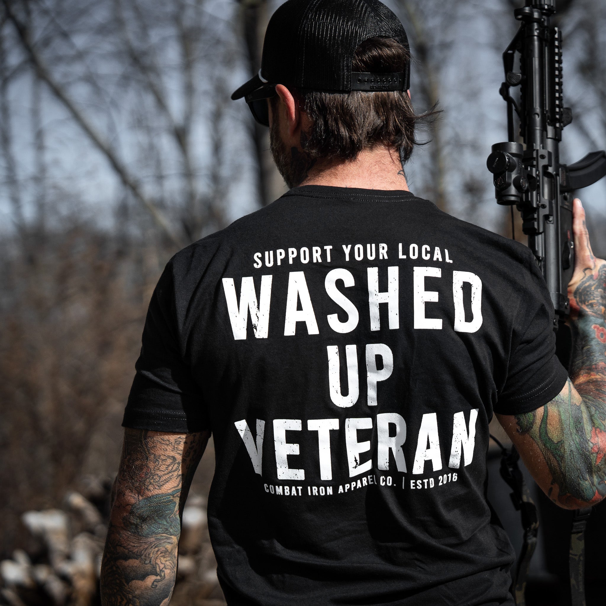 Washed Up Veteran Men's T-Shirt