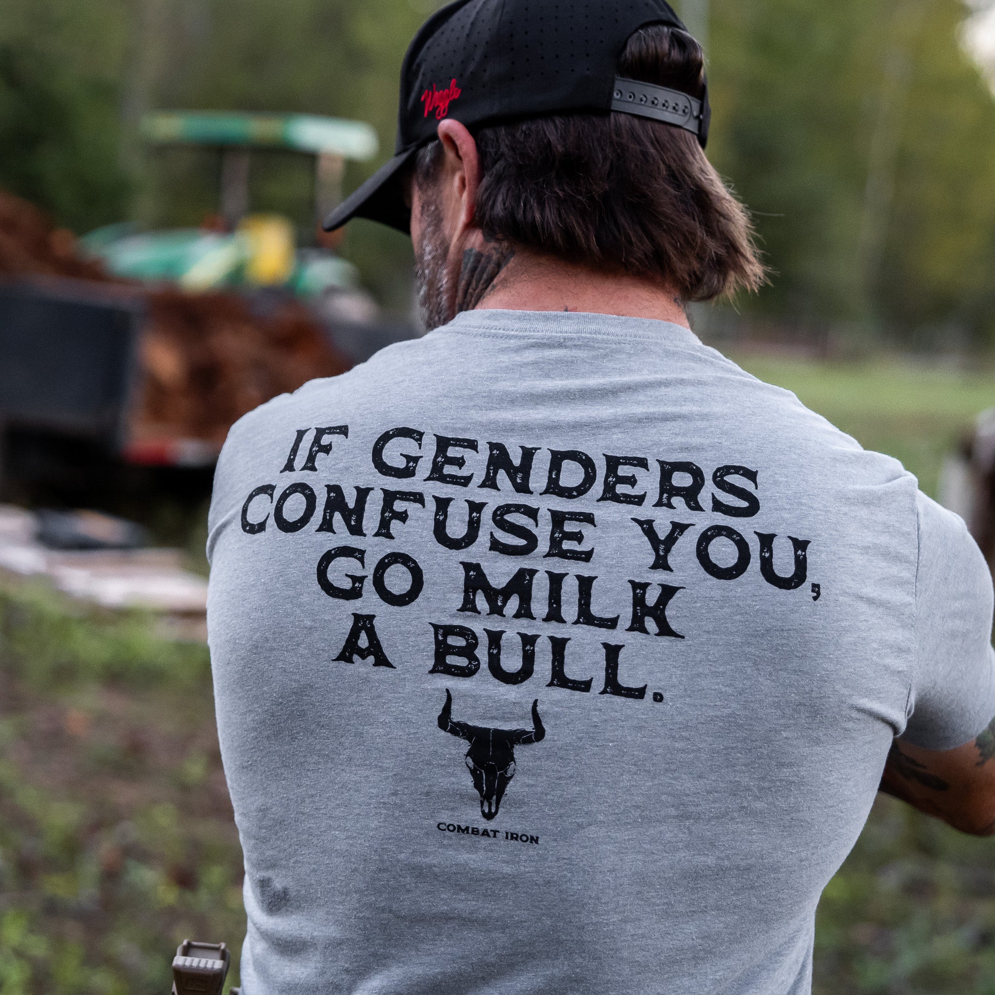 If Genders Confuse You, Go Milk a Bull Men's T-Shirt