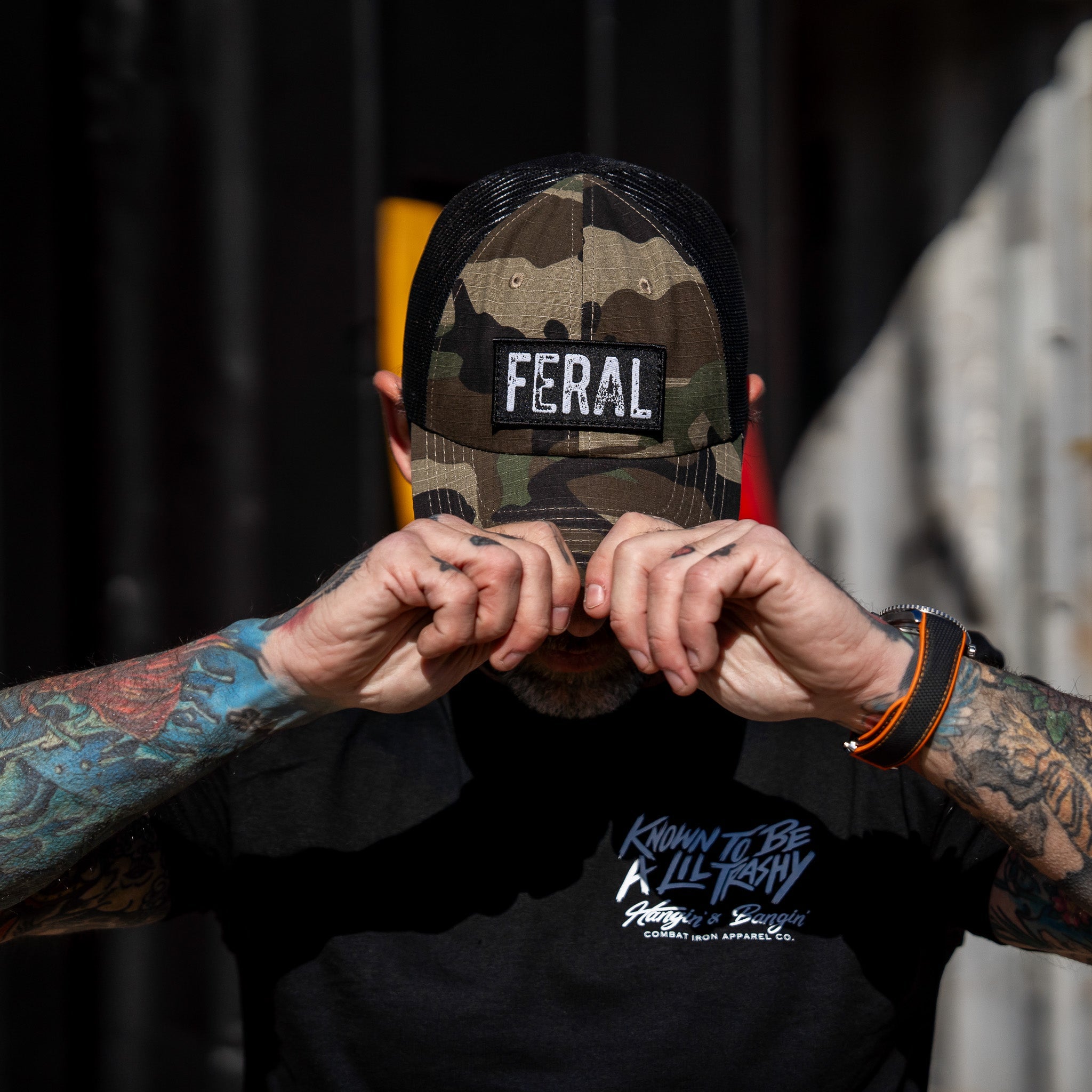 Feral Patch Low Profile RipStop Snapback Hat