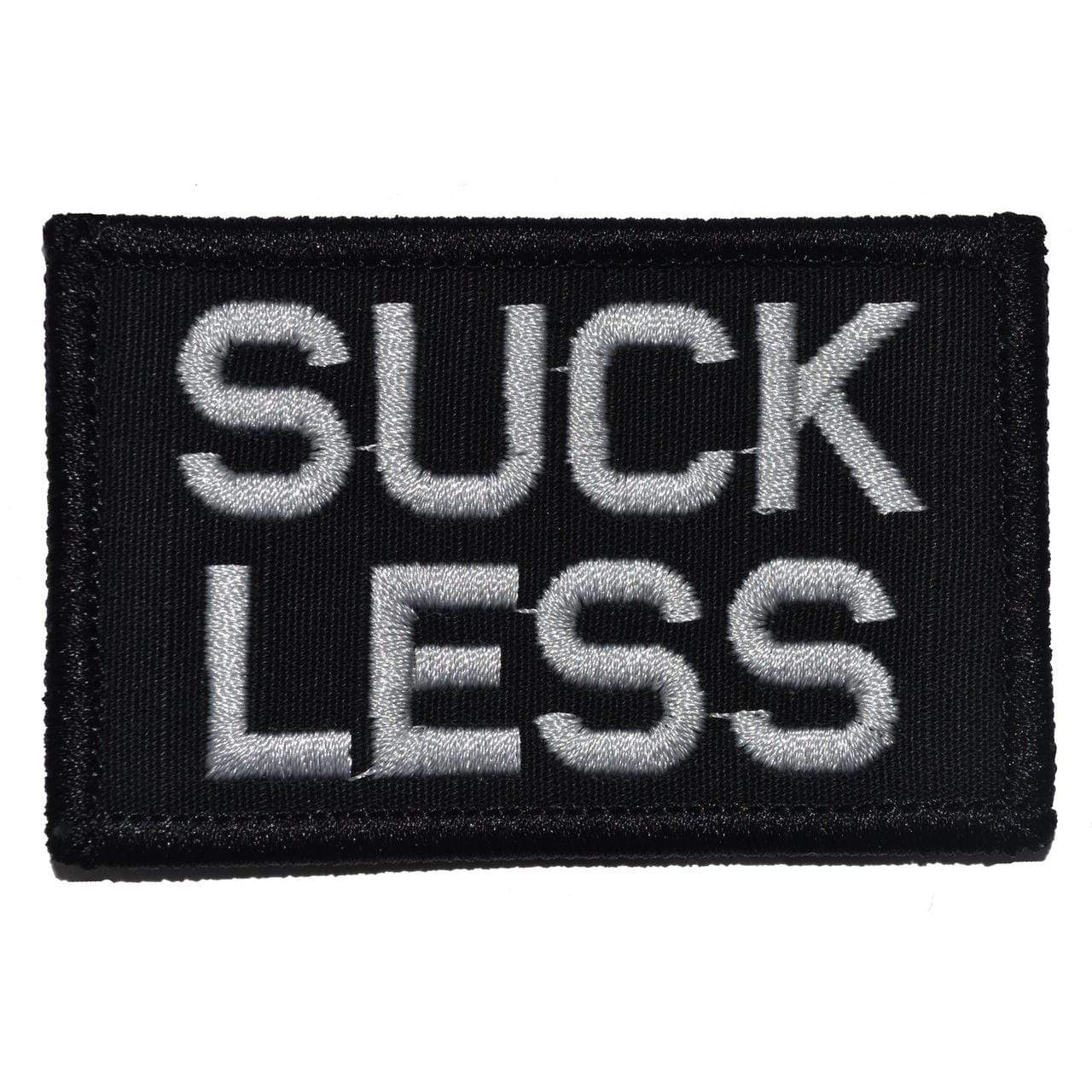 “SUCK LESS" TACTICAL MORALE PATCH