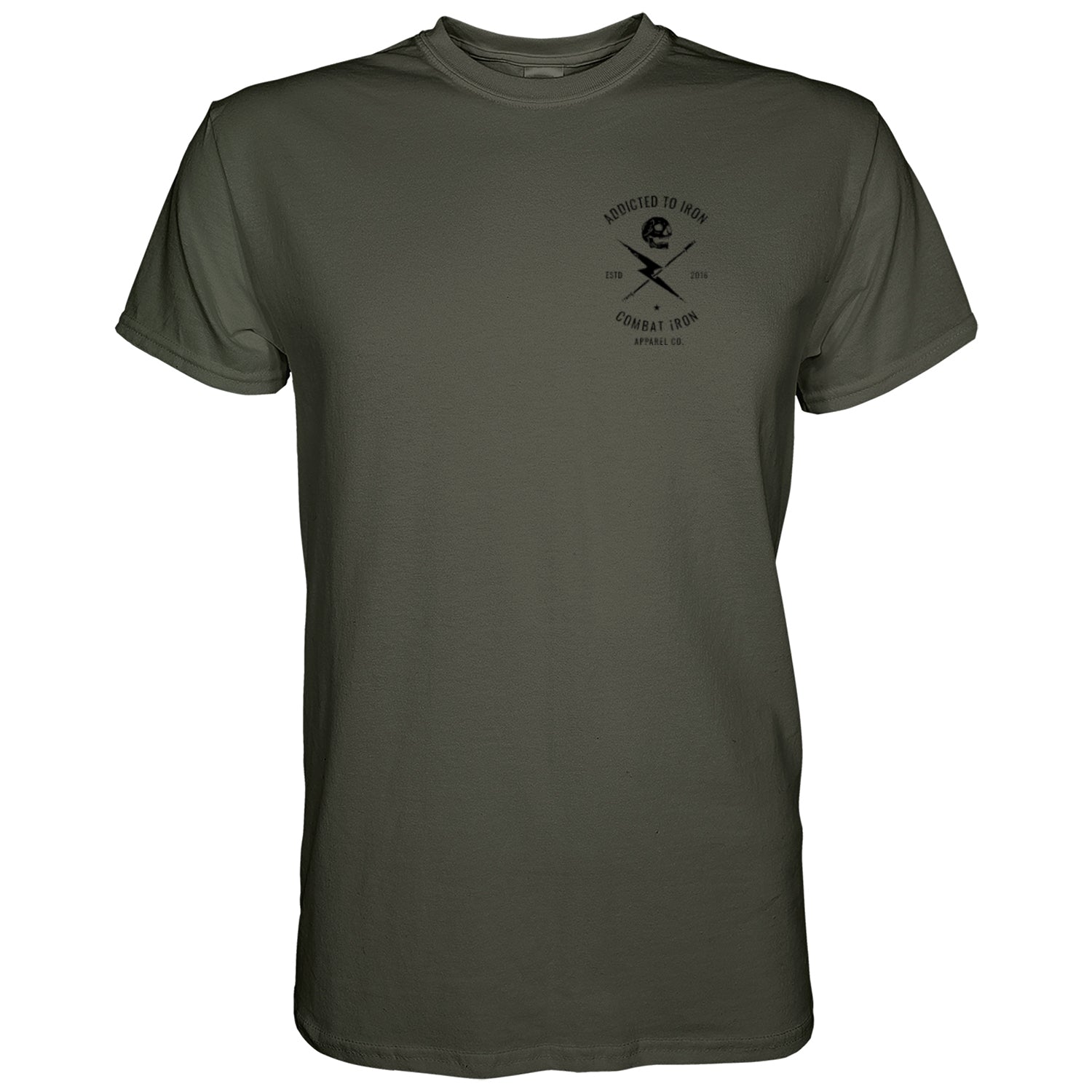 Addicted to Iron V3 Trainings-T-Shirt für Herren