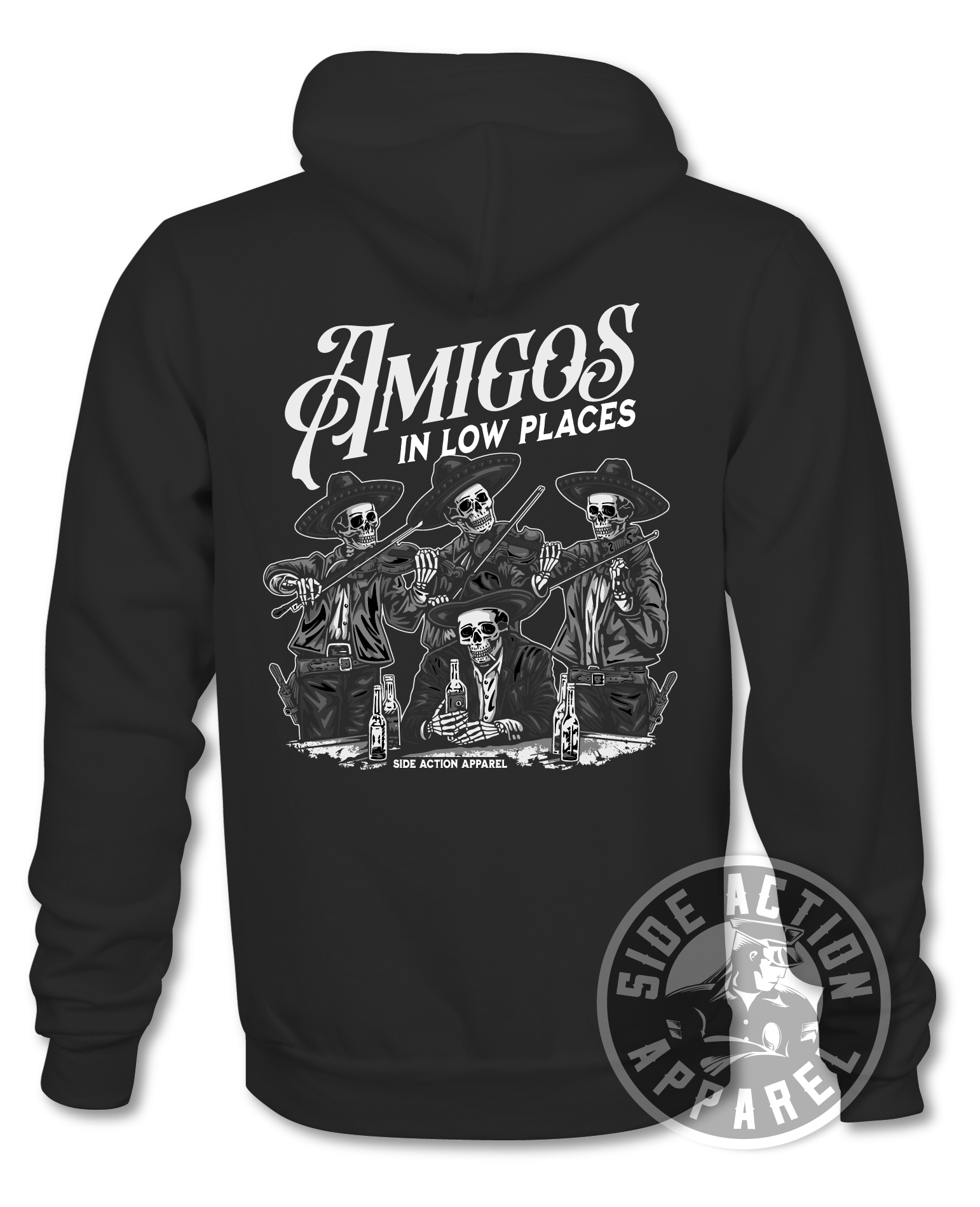 Amigos In Low Places Hoodie