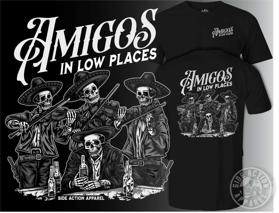 Amigos In Low Places Tee