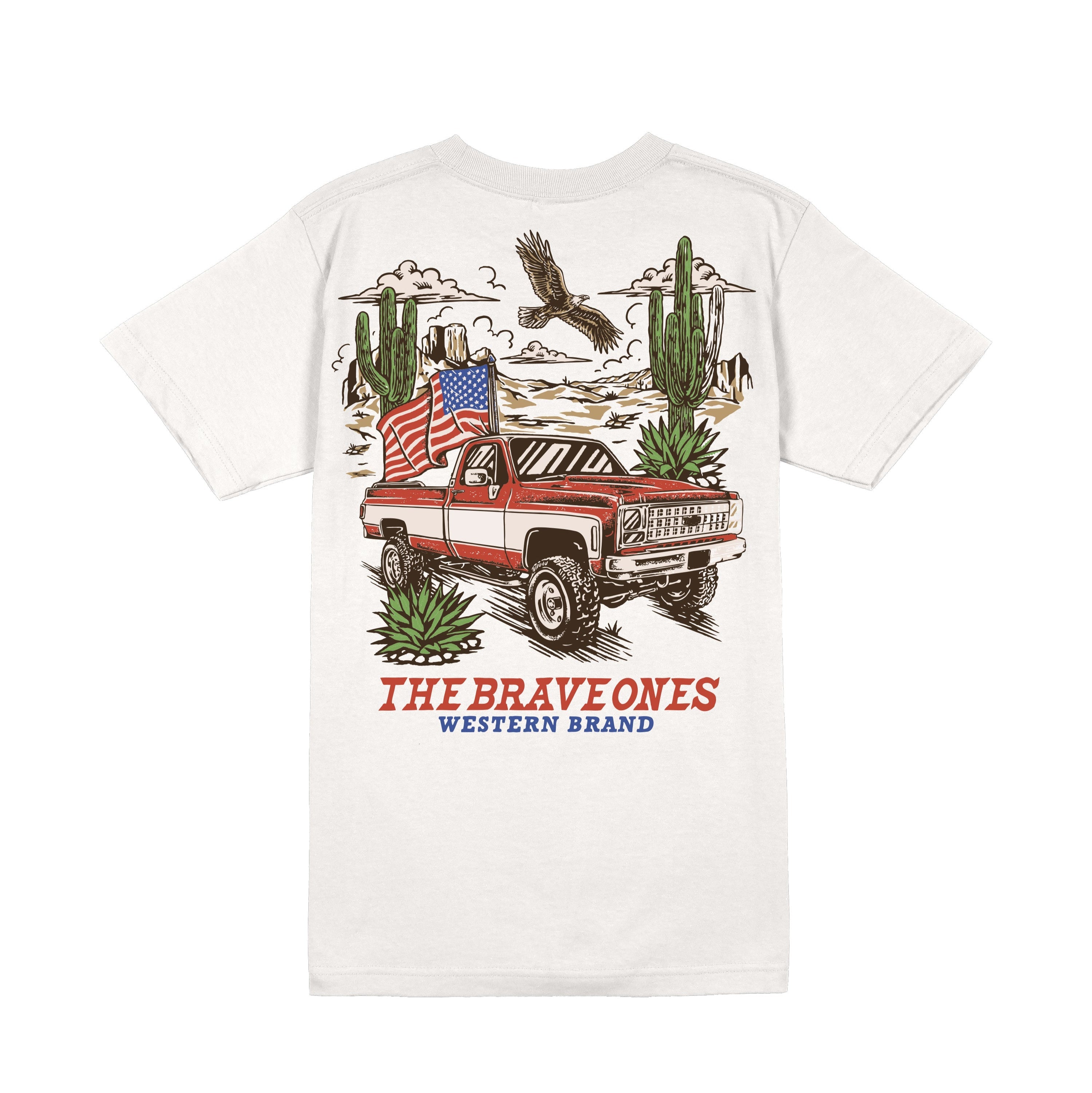 Desert Legend T-Shirt - Vintage White  | The Brave Ones