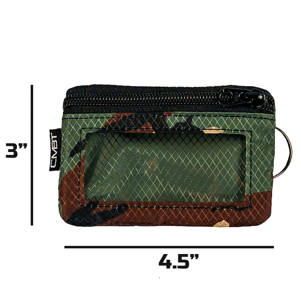 DOUBLE ZIP TWO POCKET RIPSTOP WALLET