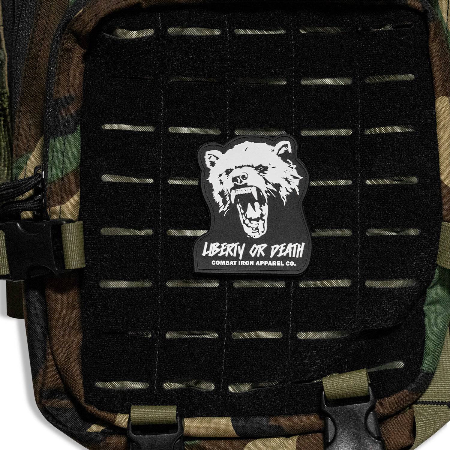 Liberty Or Death Fight Like Hell PVC Patch