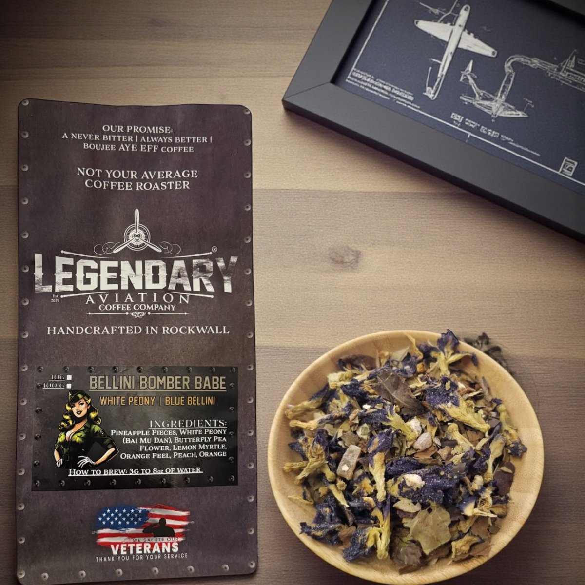 Bellini Bomber Babe | Blue Bellini - Released 3/4/25