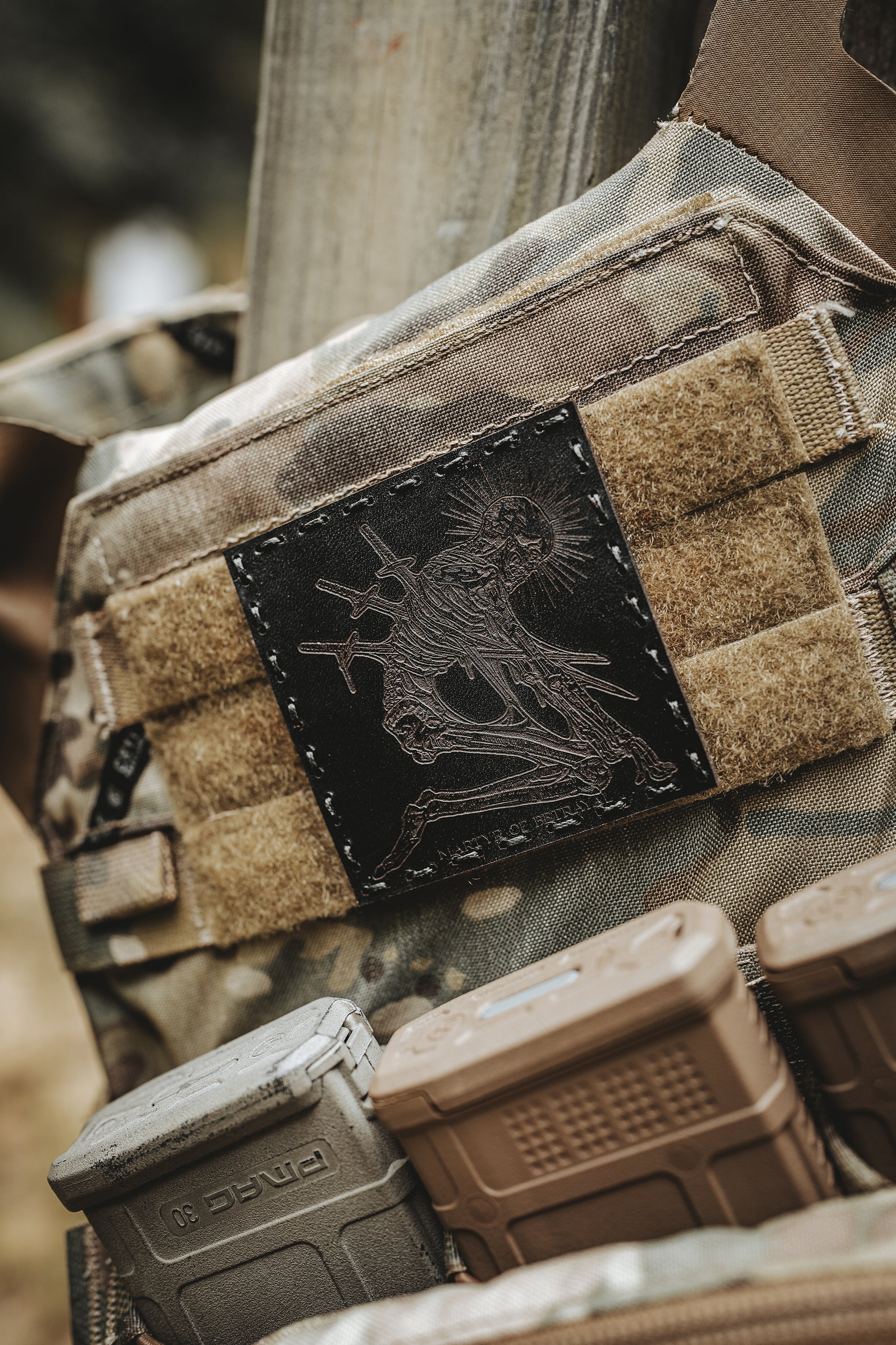 Martyr of Betrayal Leather Patch