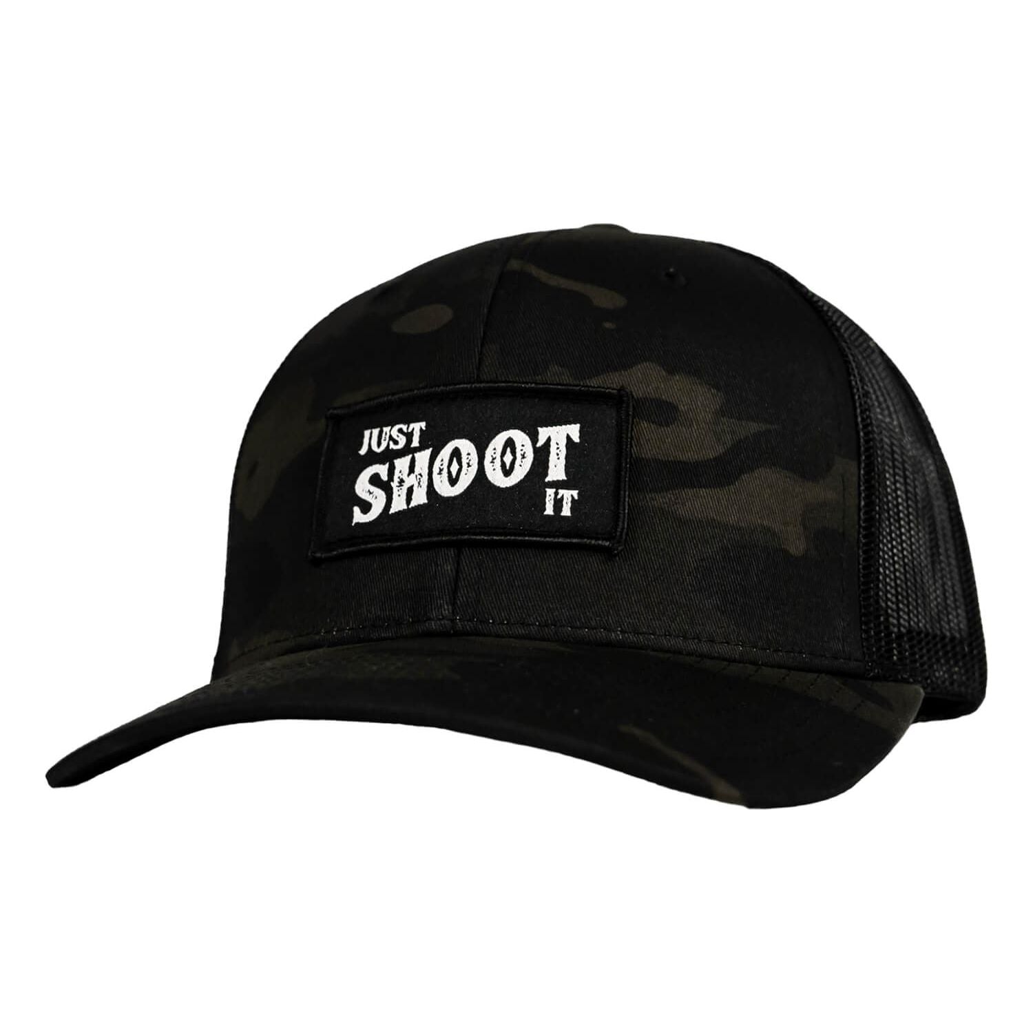 Just Shoot It Aufnäher Snapback-KAPPE
