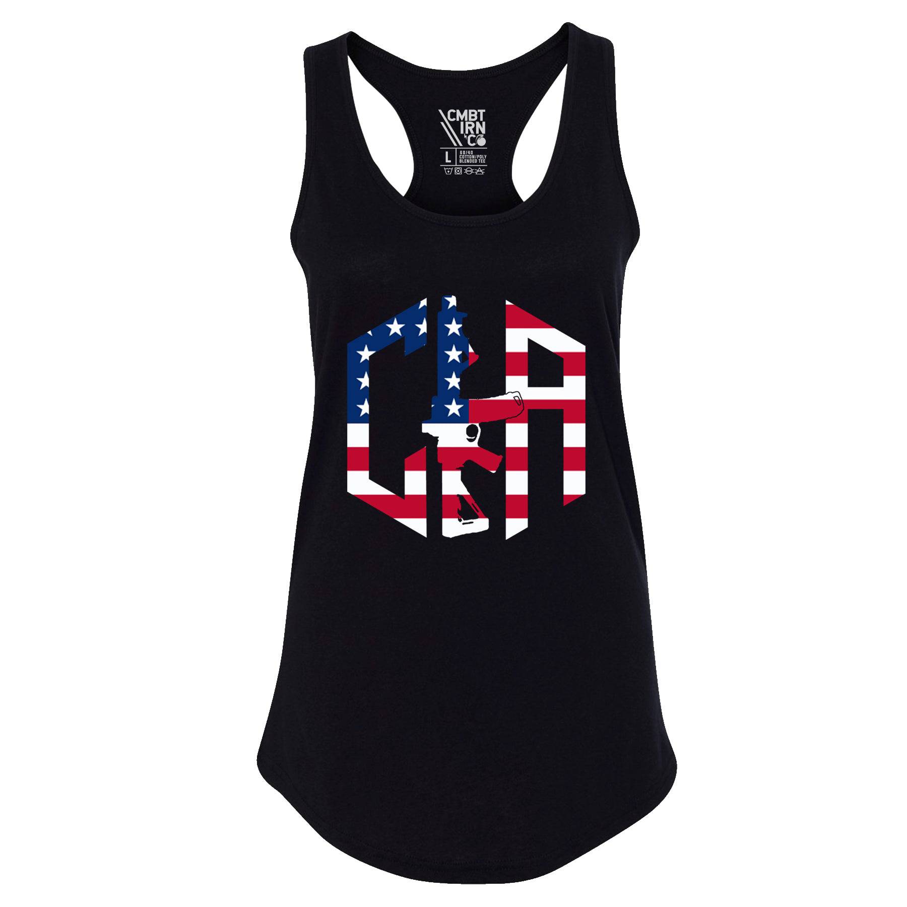 CIA HEX USA Edition Women's Racerback Tank