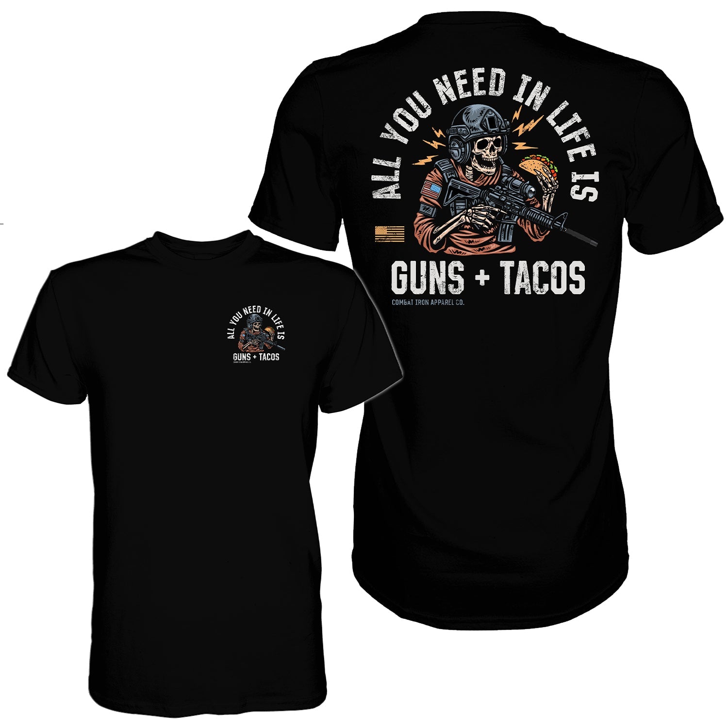 ALL YOU NEED IN LIFE IS TACOS MEN'S T-SHIRT