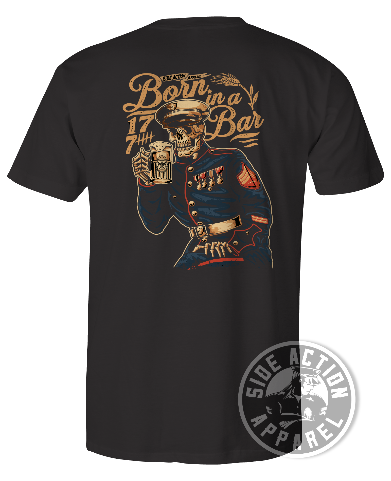 Born in a Bar Tee