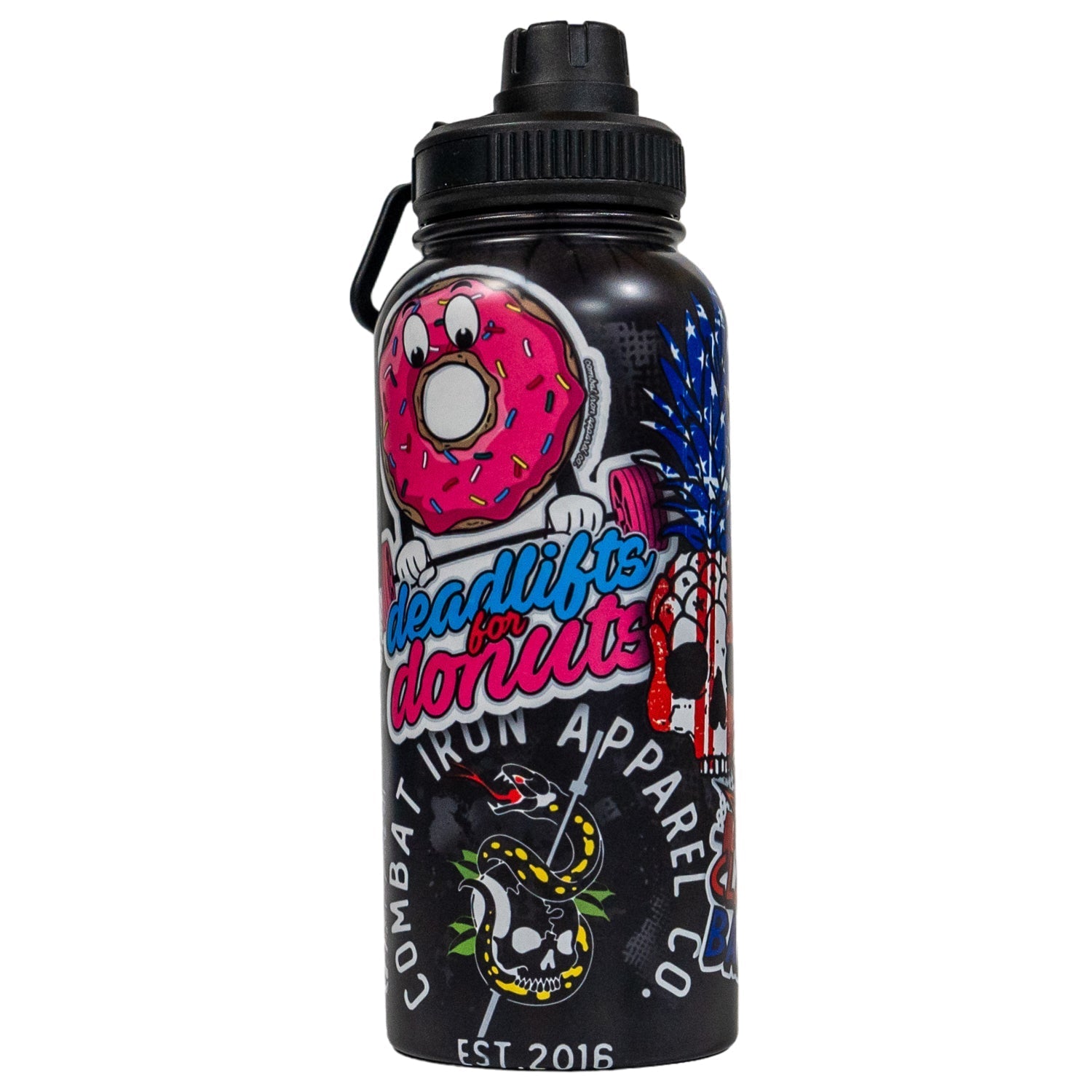 32oz Metall-Trinkflasche V2 | 24 Std. isoliert + Trinköffnung