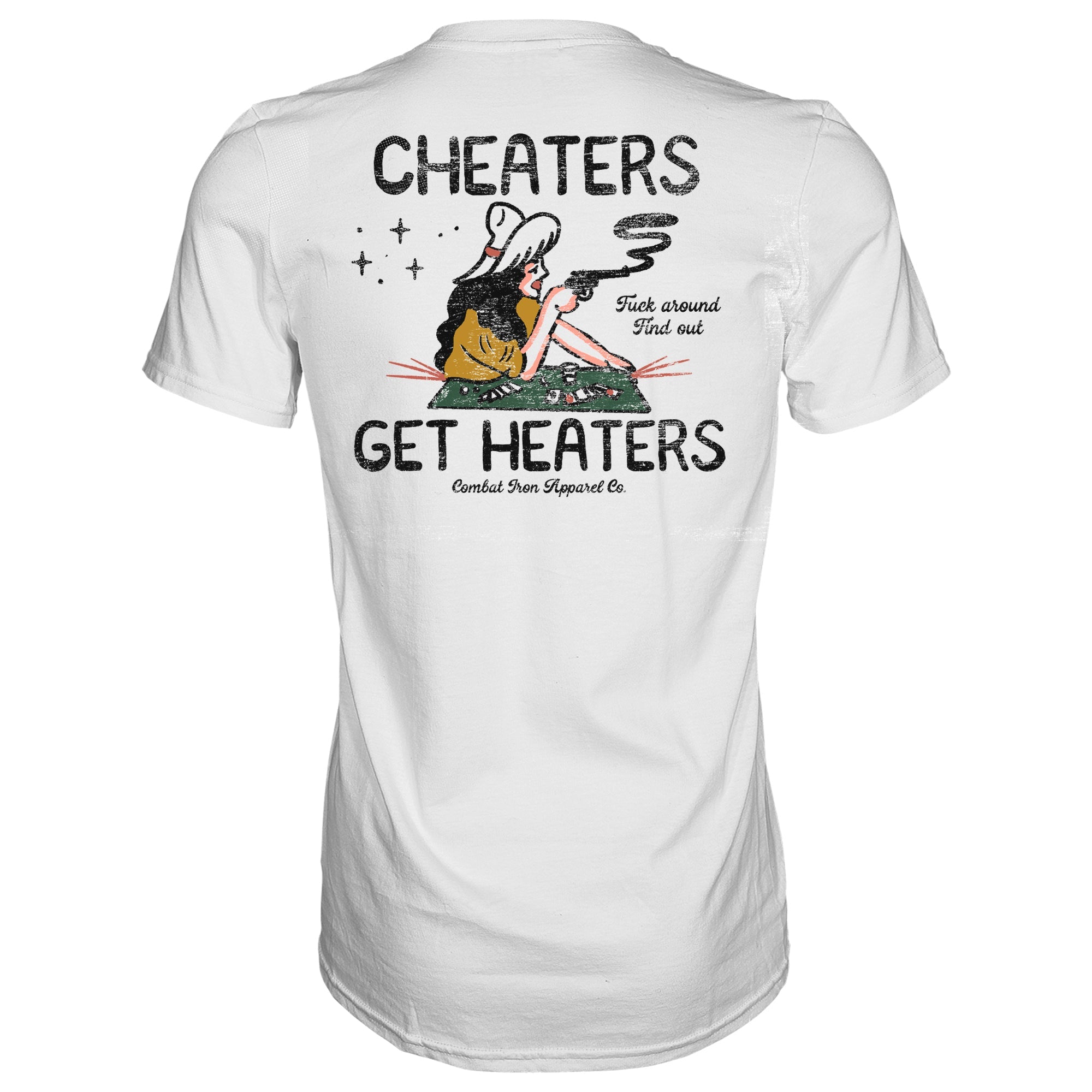 CHEATERS GET HEATERS COWBOY EDITION MEN'S T-SHIRT