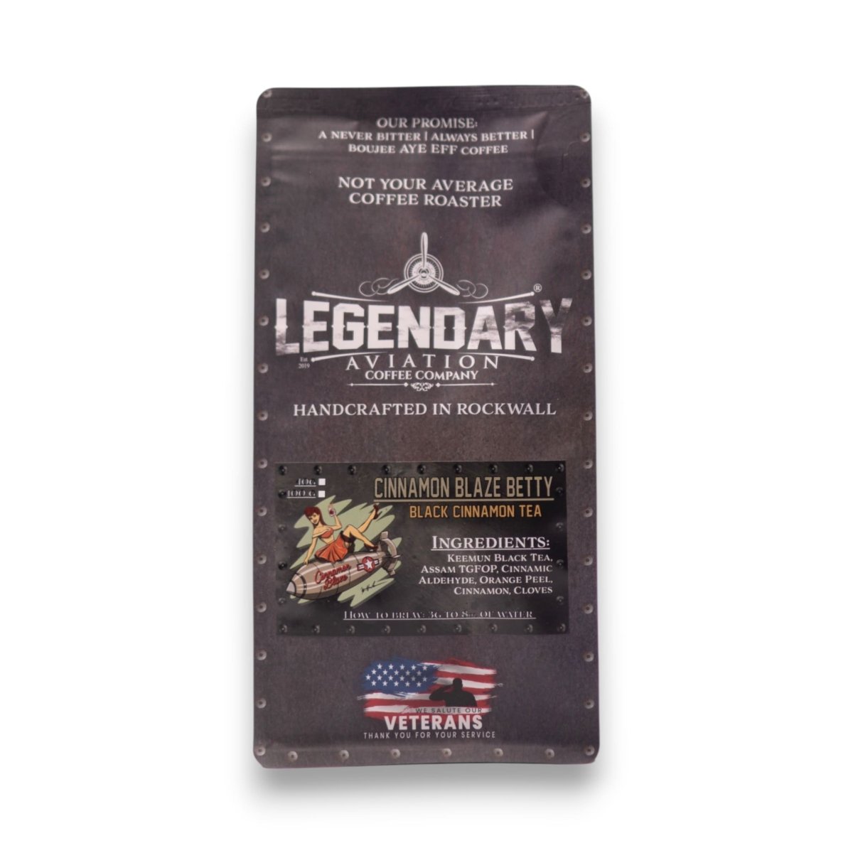 Cinnamon Blaze Betty | Black Cinnamon Loose Leaf Tea