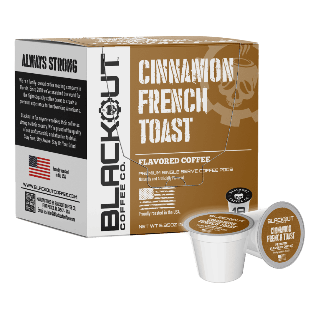 CINNAMON FRENCH TOAST FLAVORED COFFEE PODS 18CT