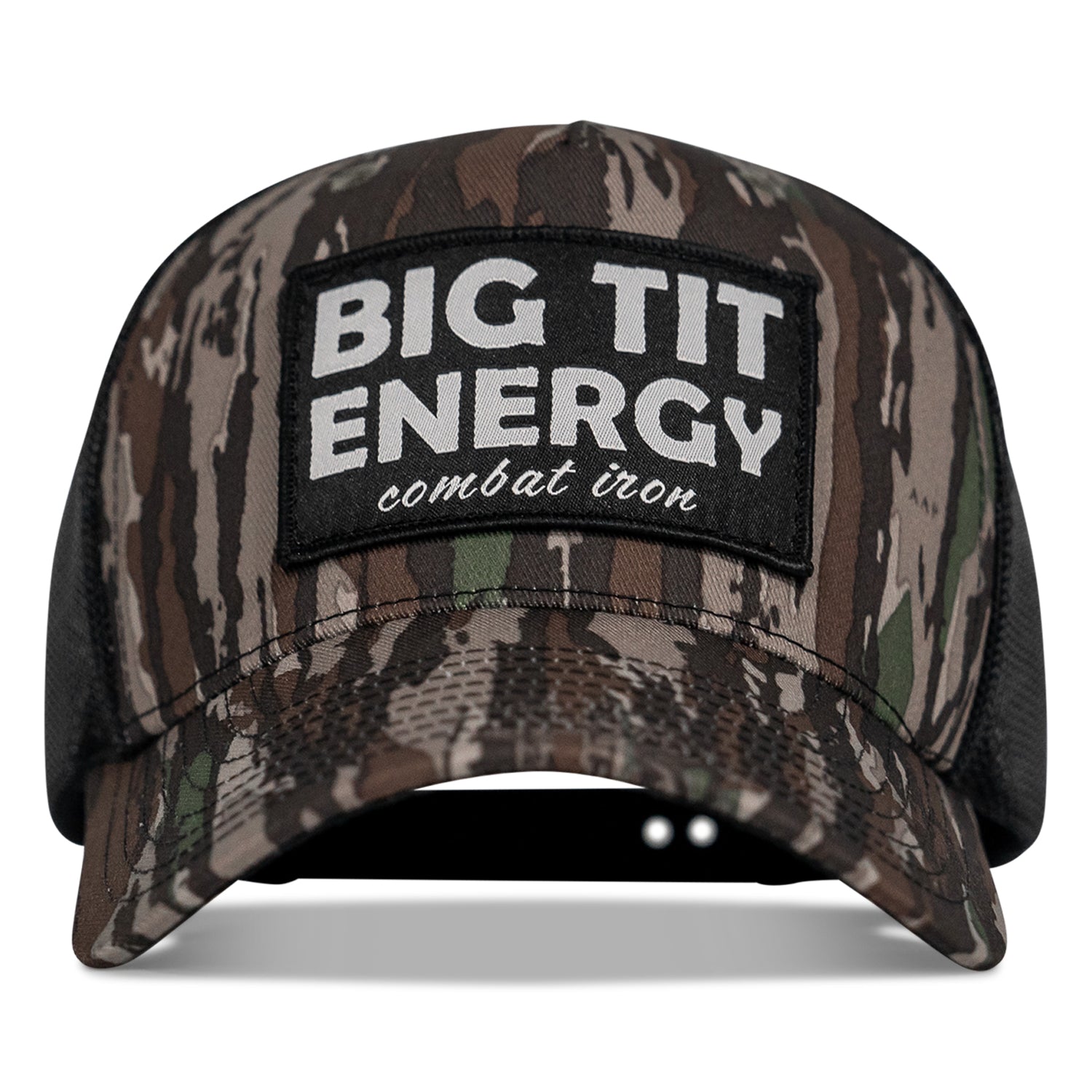 Big Tit Energy Patch Mesh Snapback Hat