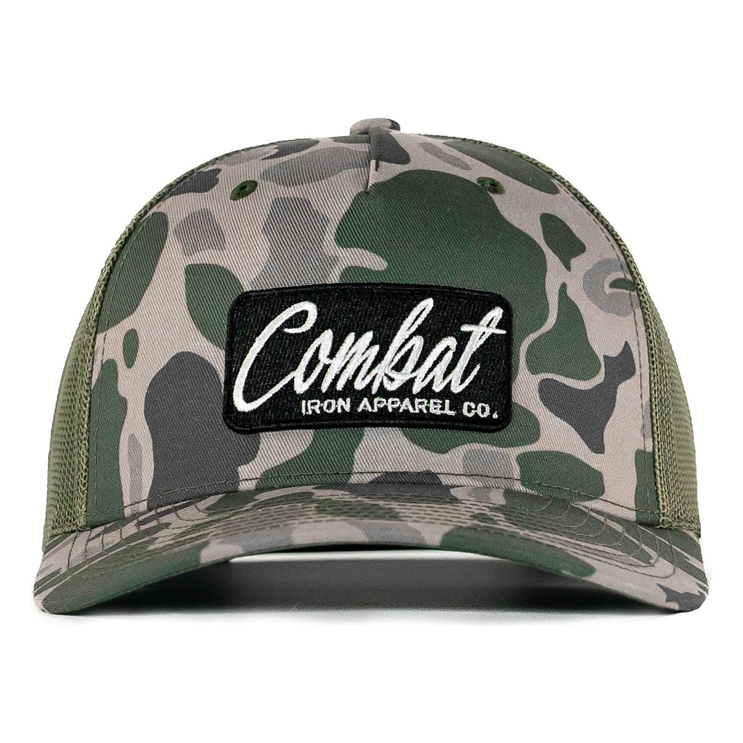 Combat Script Patch Mid-Profile Mesh Snapback Hat