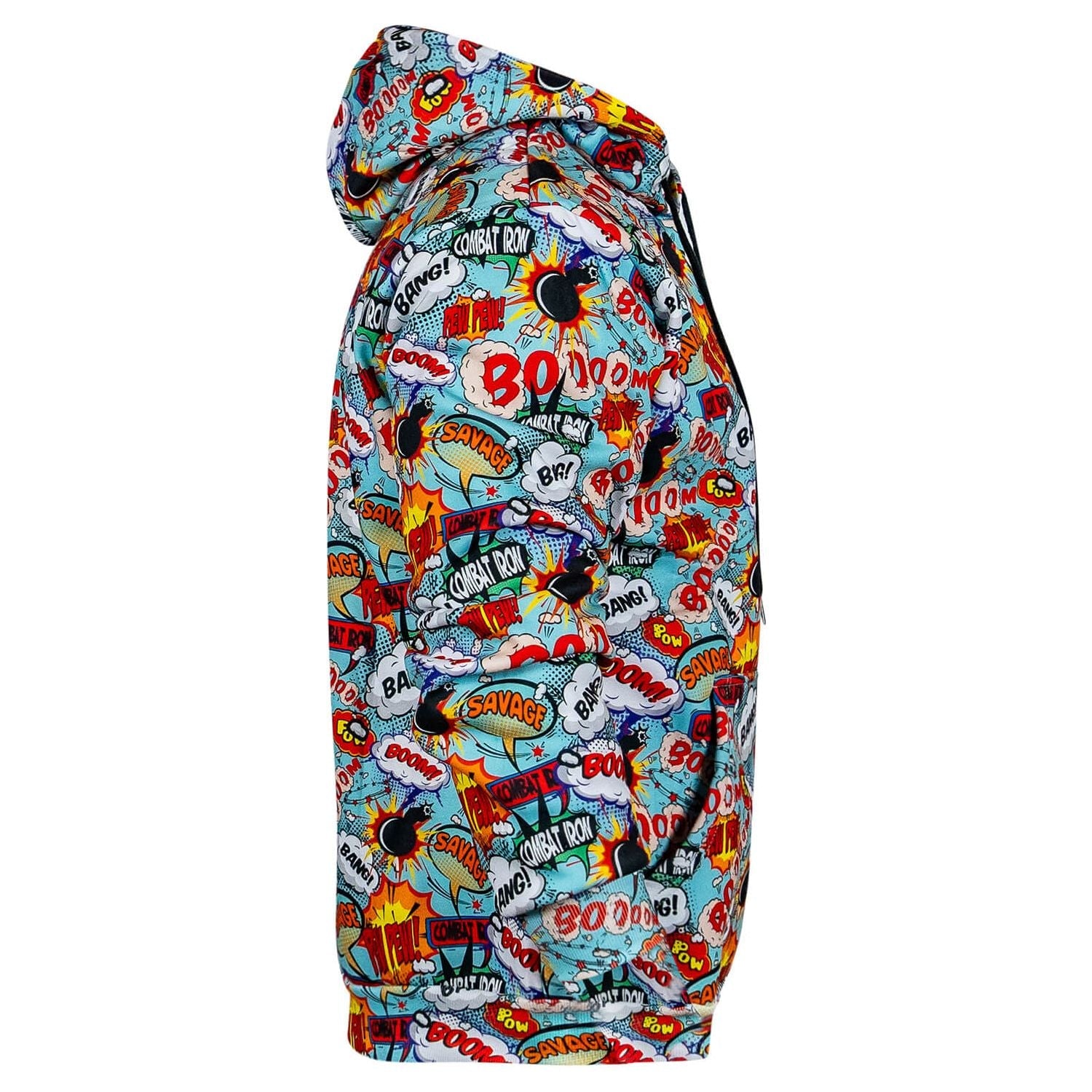 Heavyweight Fleece Lined Hoodie | Comic Book