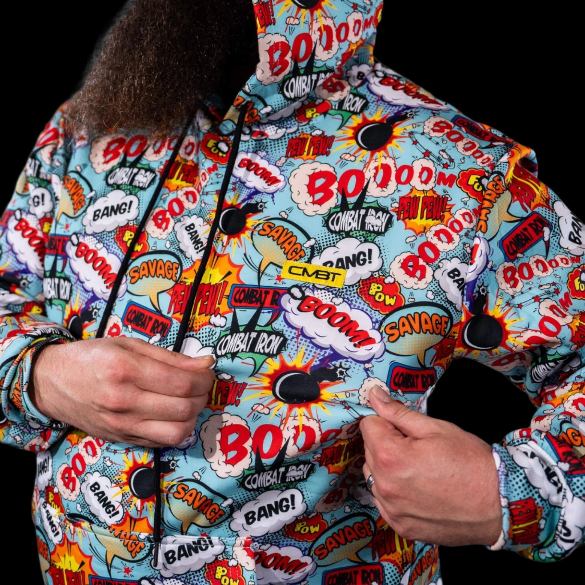 Heavyweight Fleece Lined Hoodie | Comic Book