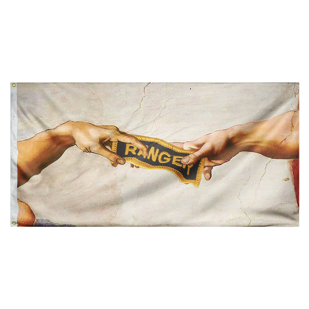 Creation of a Ranger Double-Sided Flag