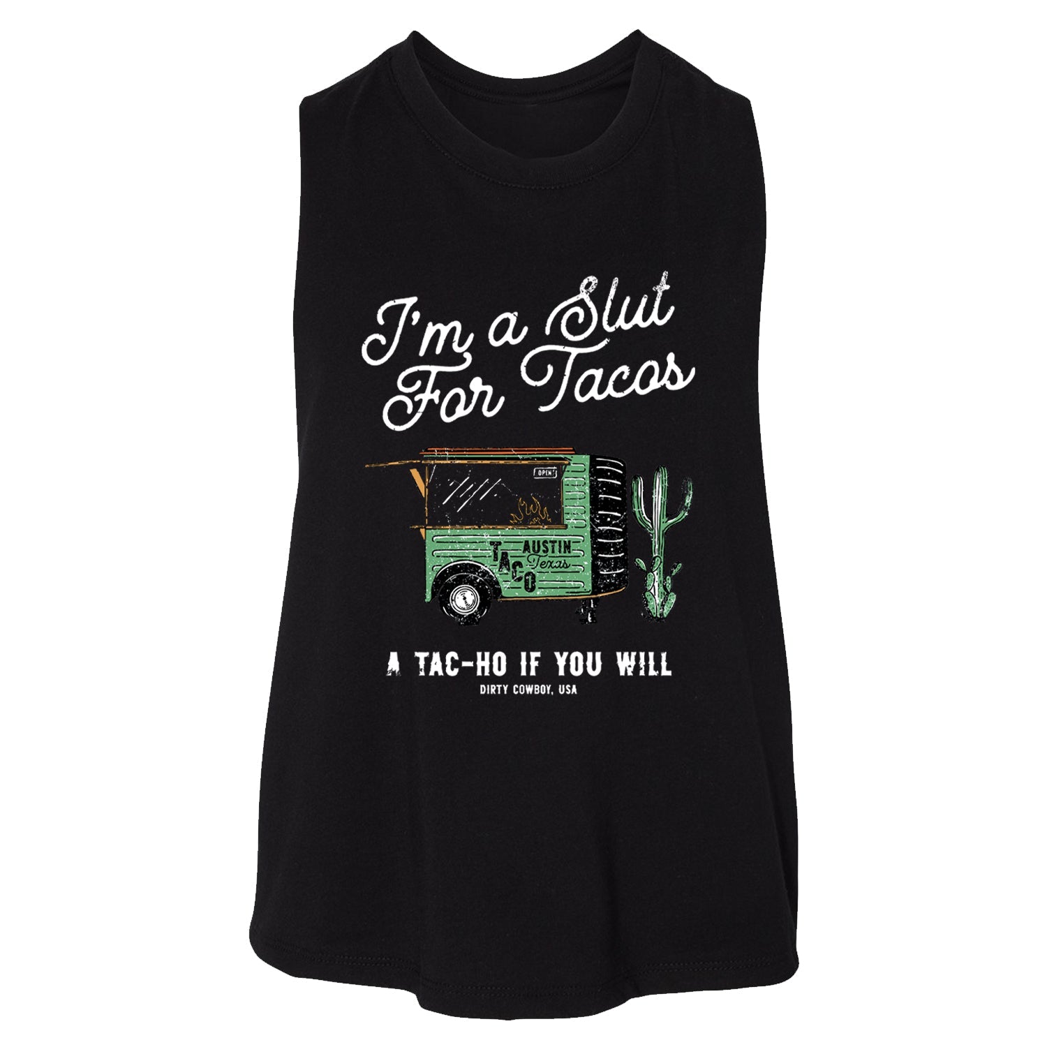 Slut For Taco's Women's Crop Tank Top