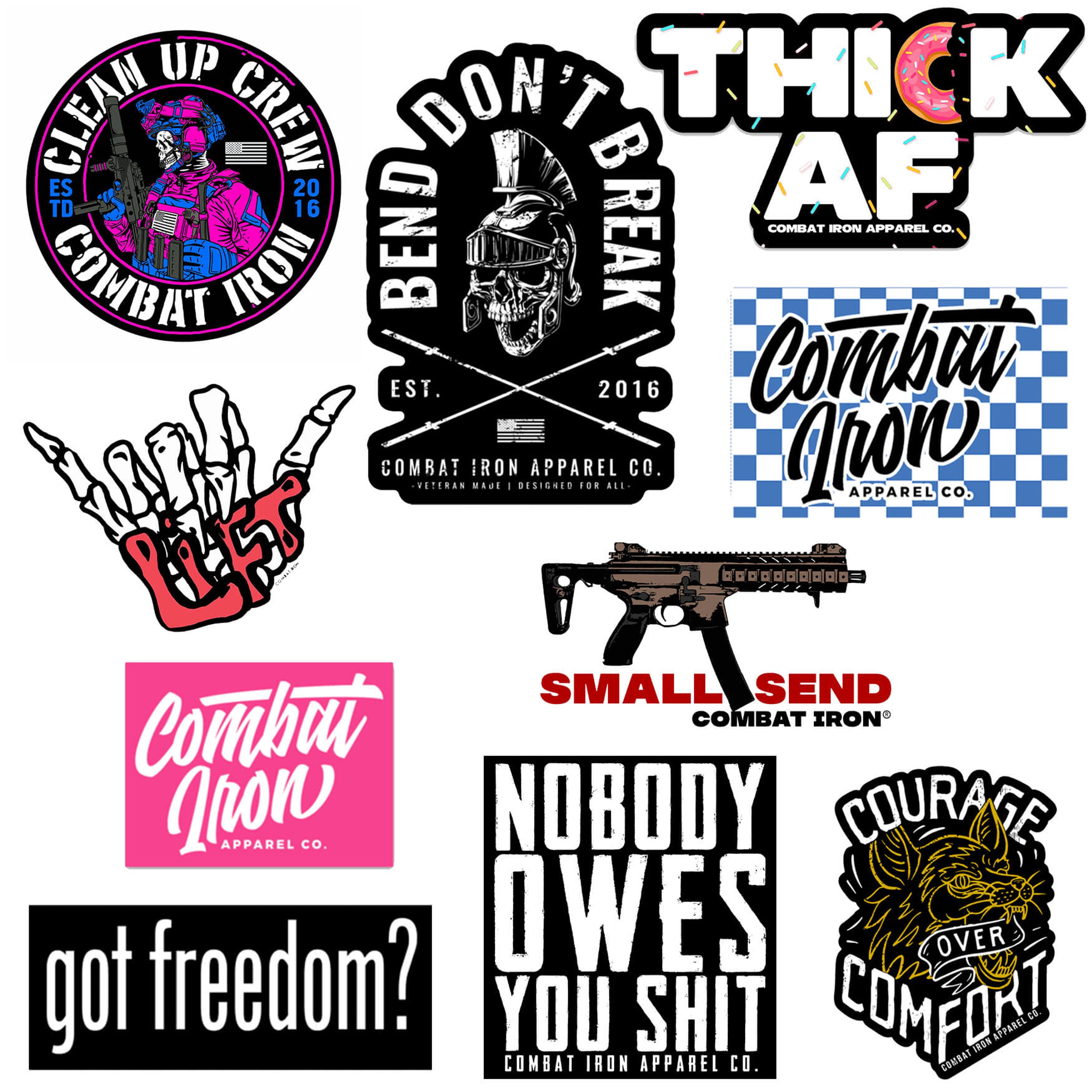 CMBT STICKER DECAL PACK V1