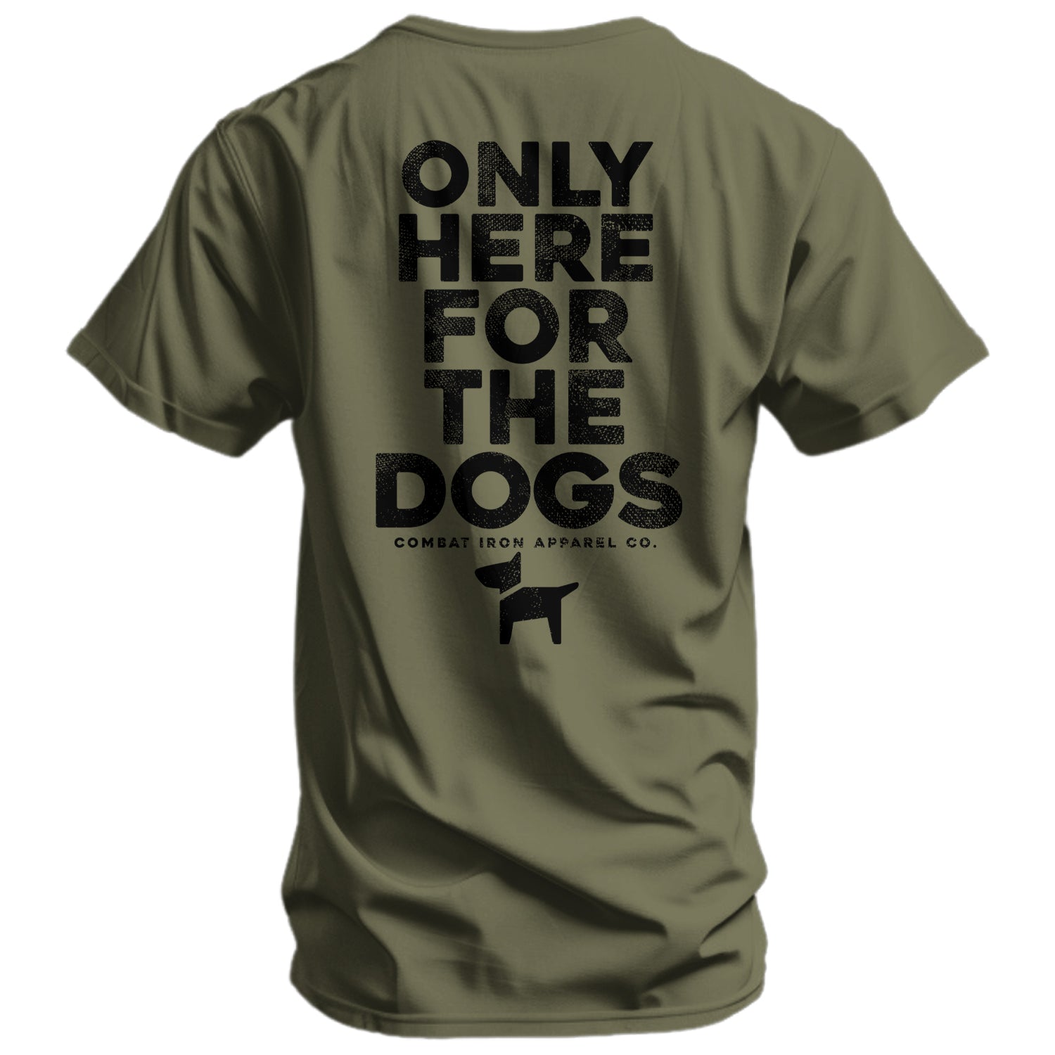 Only Here For The Dogs Men's T-Shirt