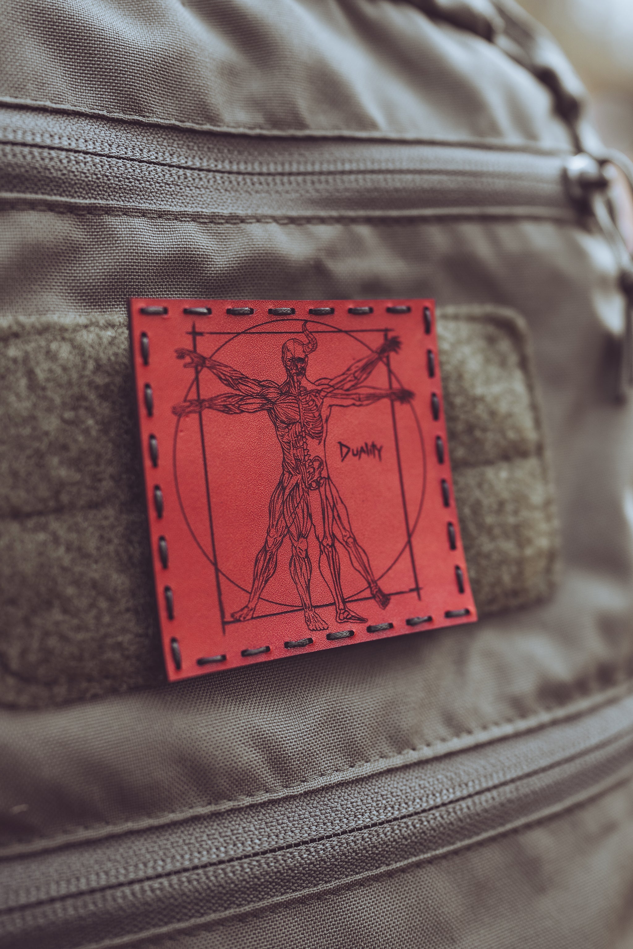 Duality Leather Patch