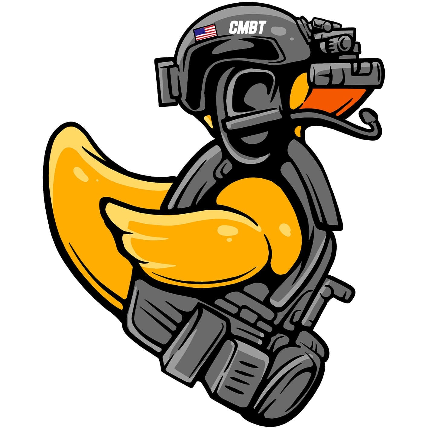 Tactiduck Gear Head Decal