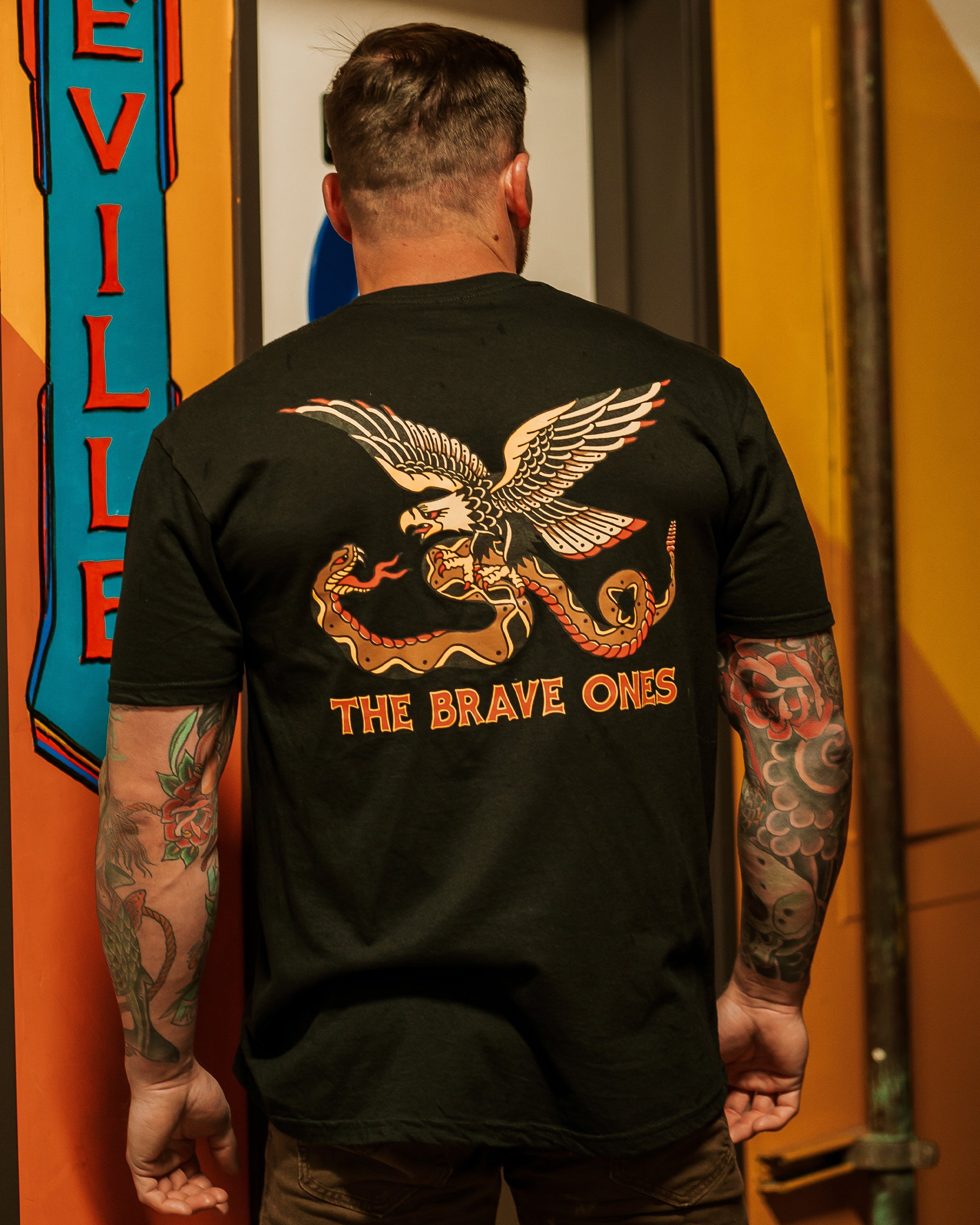 Stand Your Ground T-Shirt - Black | The Brave Ones