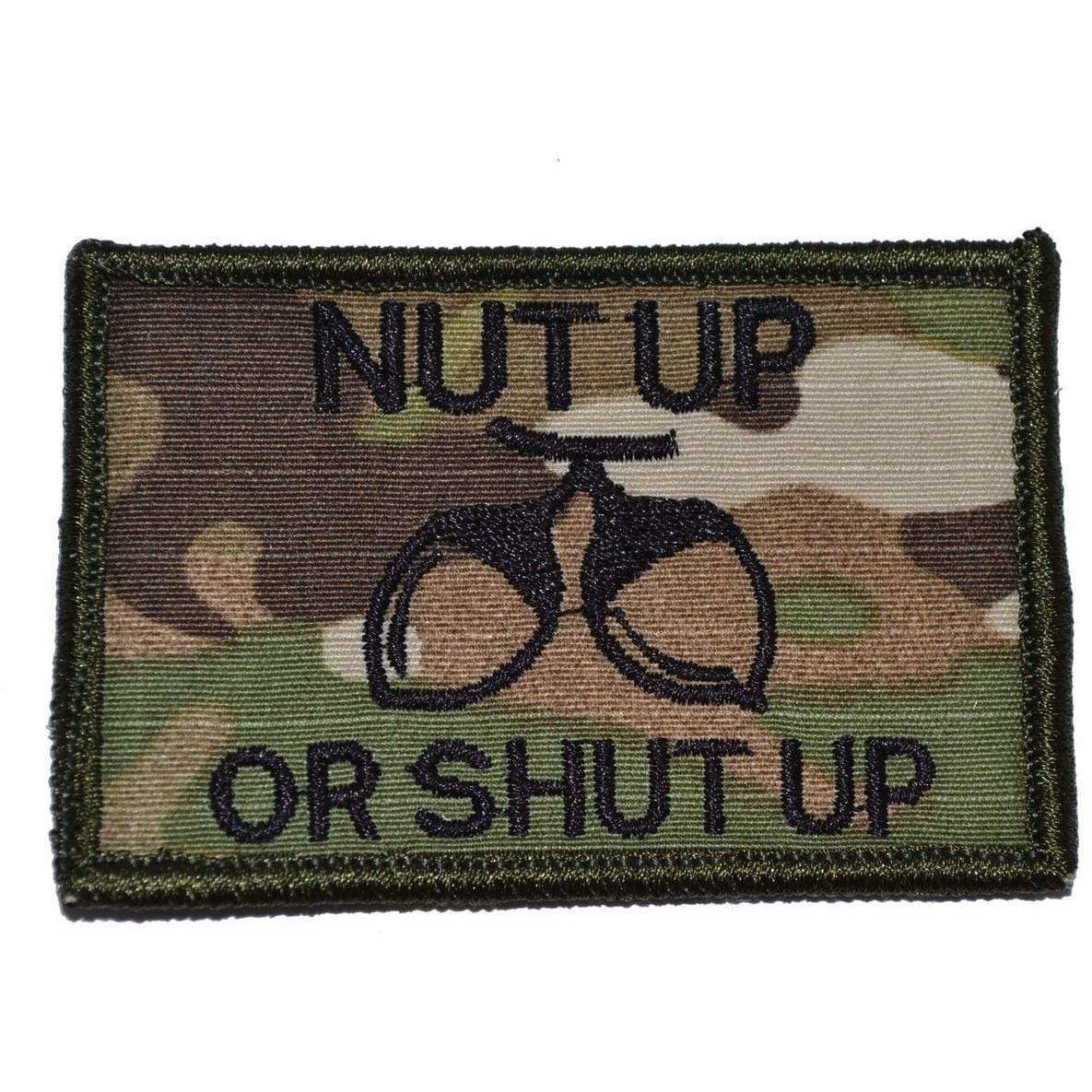 Nut Up or Shut Up - 2x3 Patch