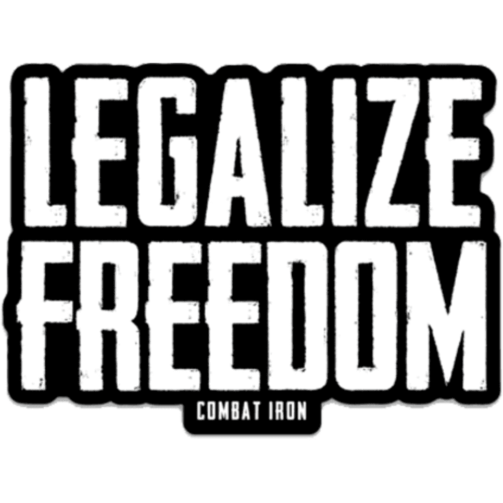 LEGALIZE FREEDOM ALL WEATHER DECAL