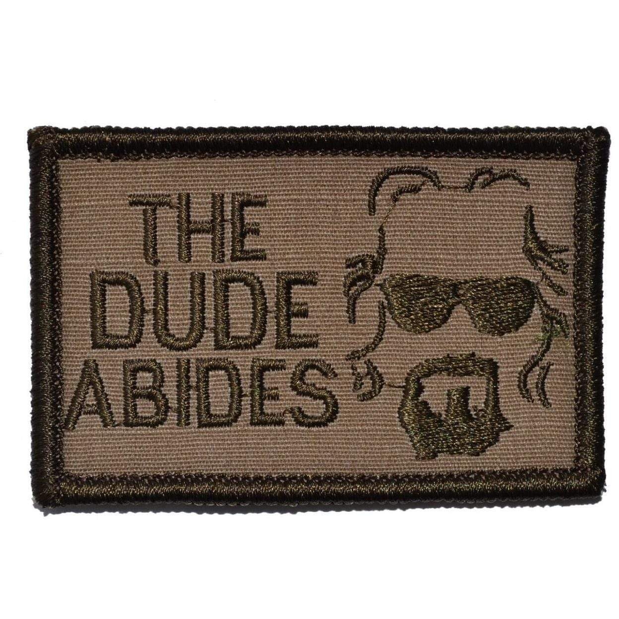 The Dude Abides: The Big Lebowski 2x3 Patch - Wear the Wisdom