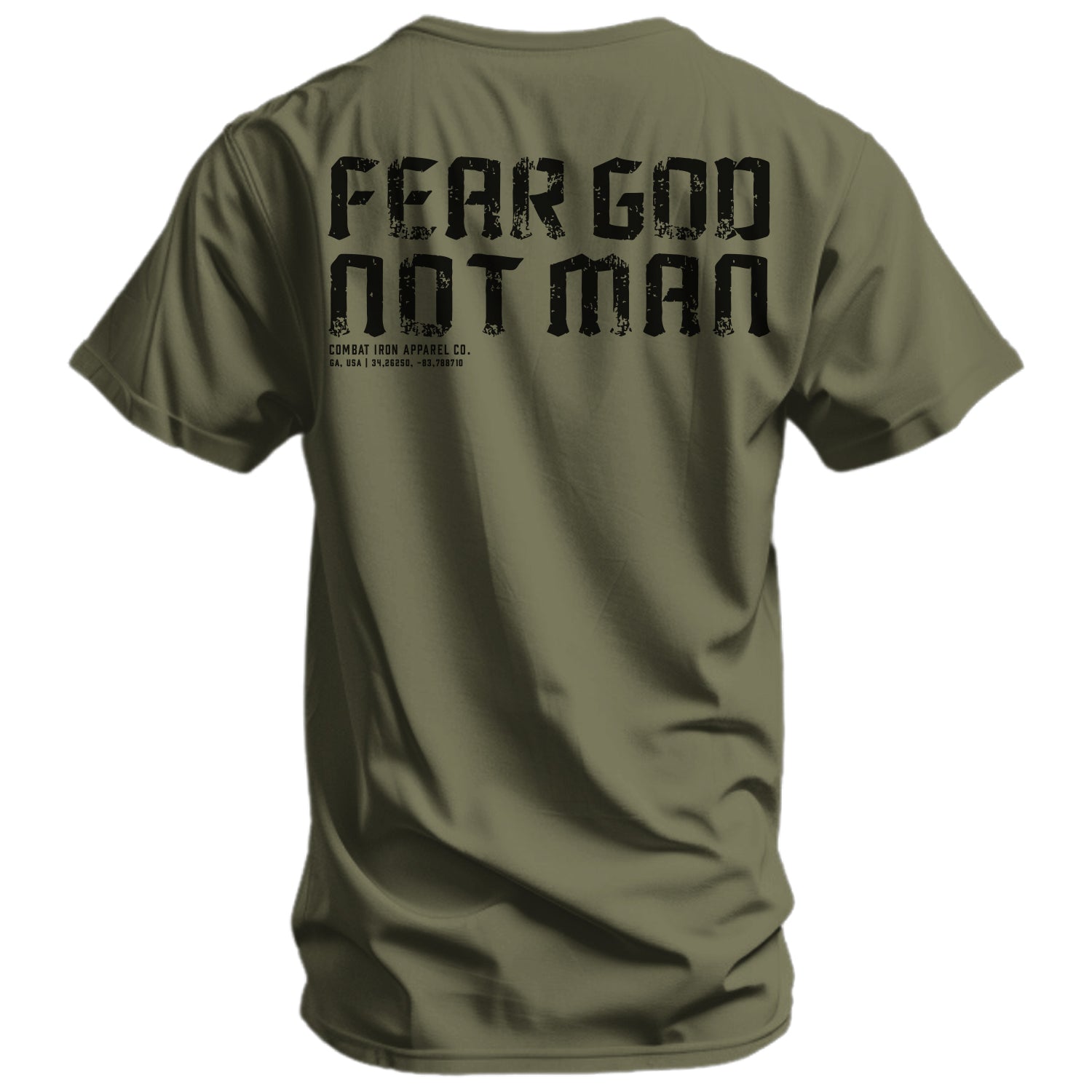 Fürchte Gott, nicht Menschen Herren T-Shirt