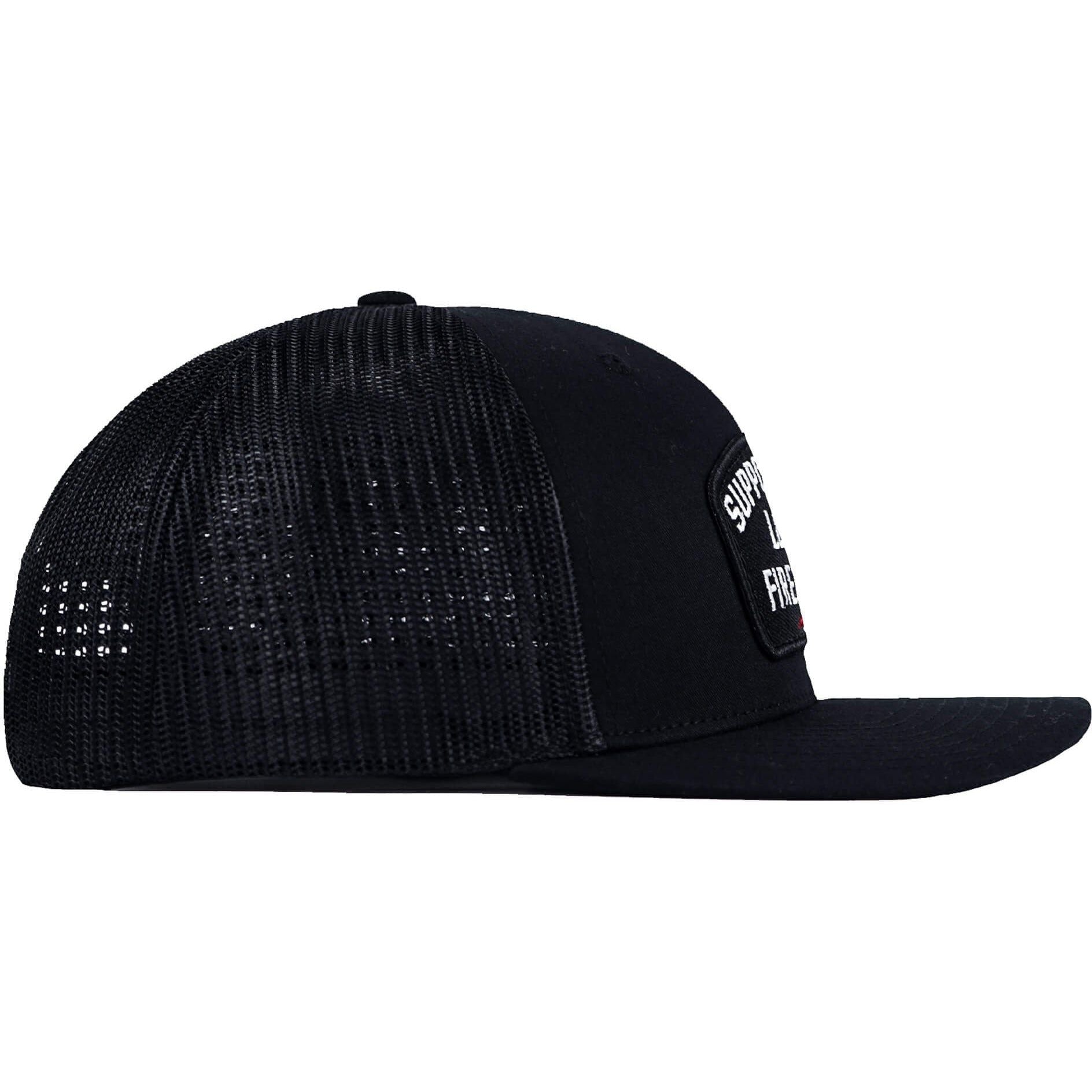 SUPPORT YOUR LOCAL FIRE DEPT. MID-PROFILE MESH SNAPBACK Hat