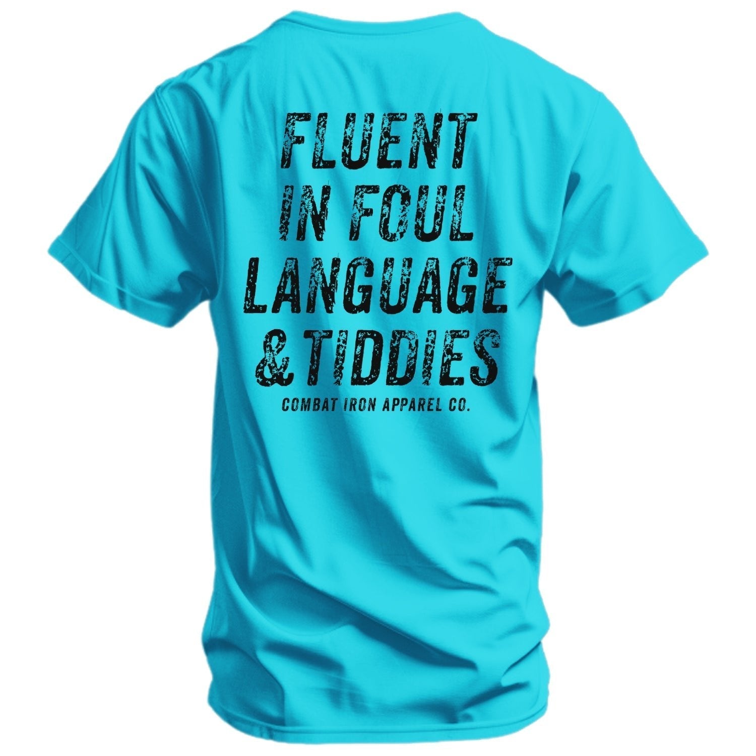 Beherrscht üble Sprache und Titten Herren T-Shirt