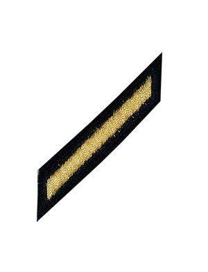 U.S. Army Gold on Blue Female Hashmark