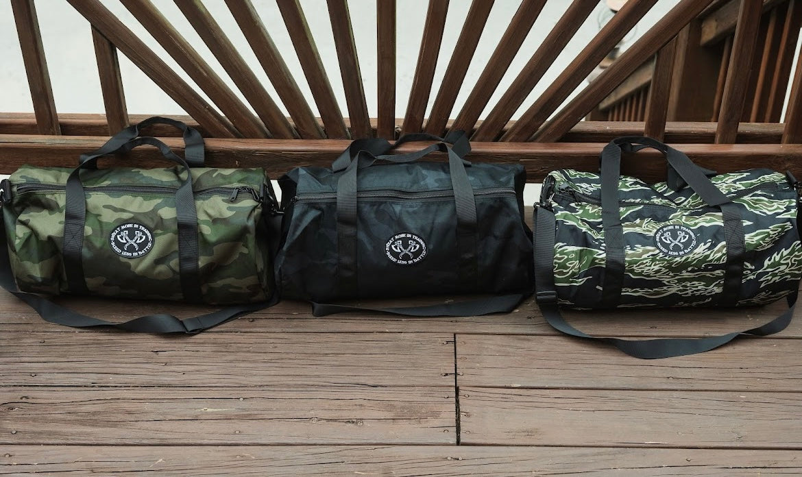 Grind Camo Duffel Bags