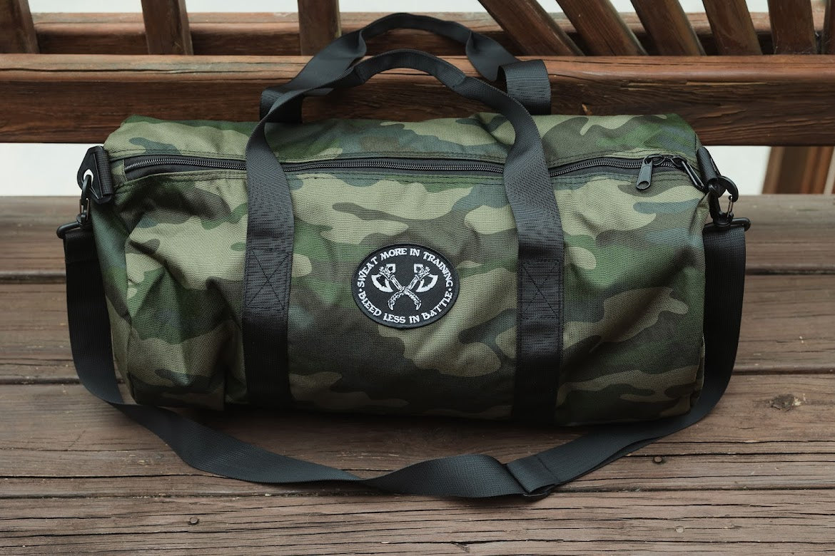 Grind Camo Duffel Bags