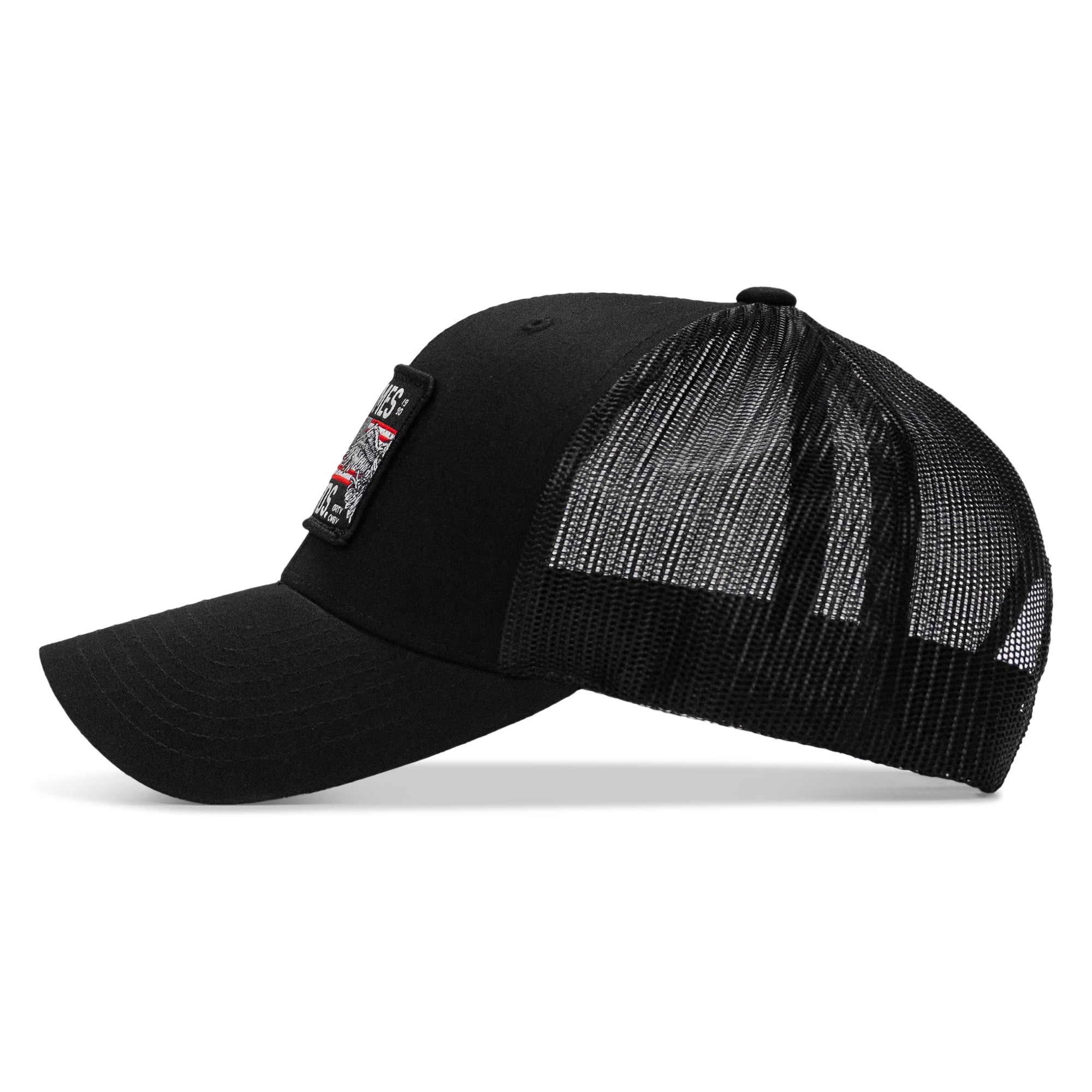 Hard Times Make Hard Bastards Patch Snapback Hat