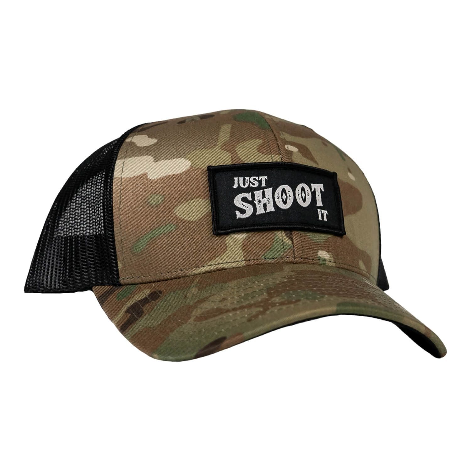 Just Shoot It Aufnäher Snapback-KAPPE