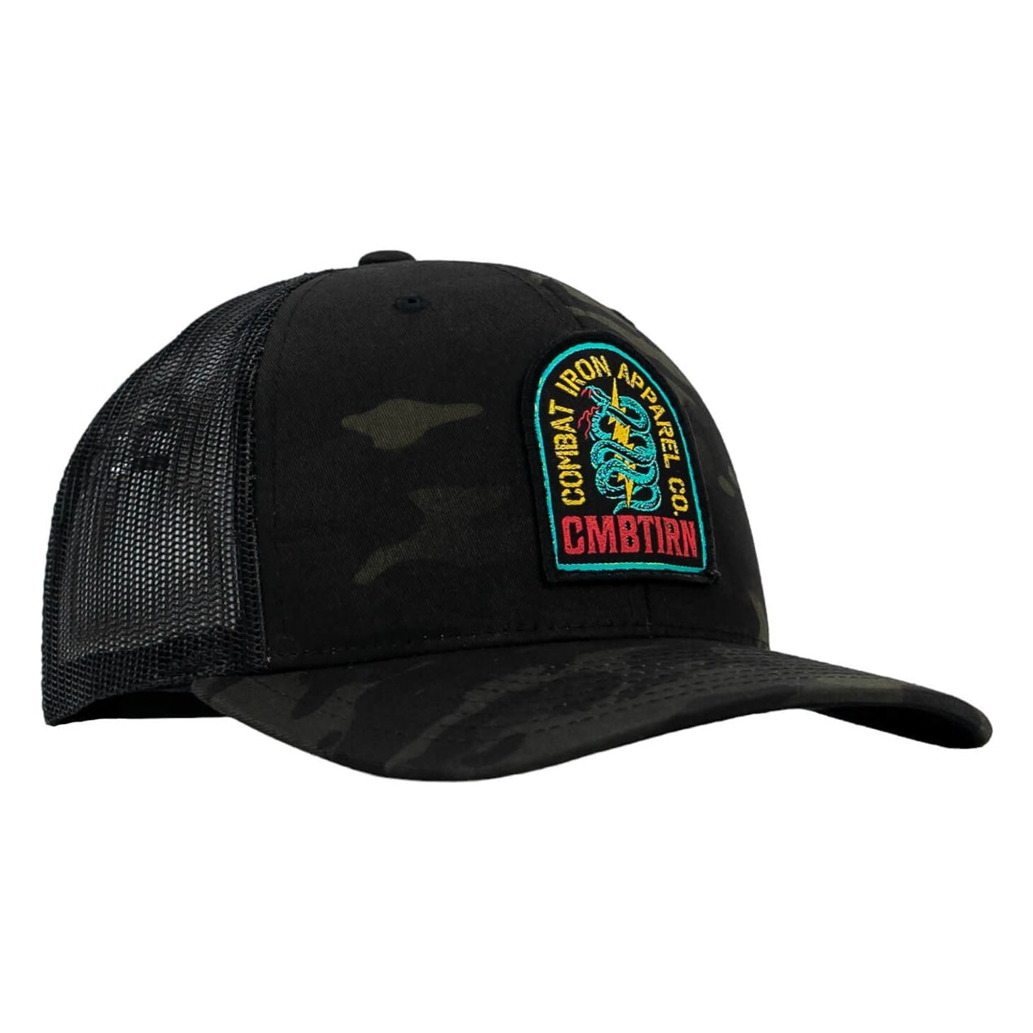 NEON DEFENDER PATCH SNAPBACK HAT