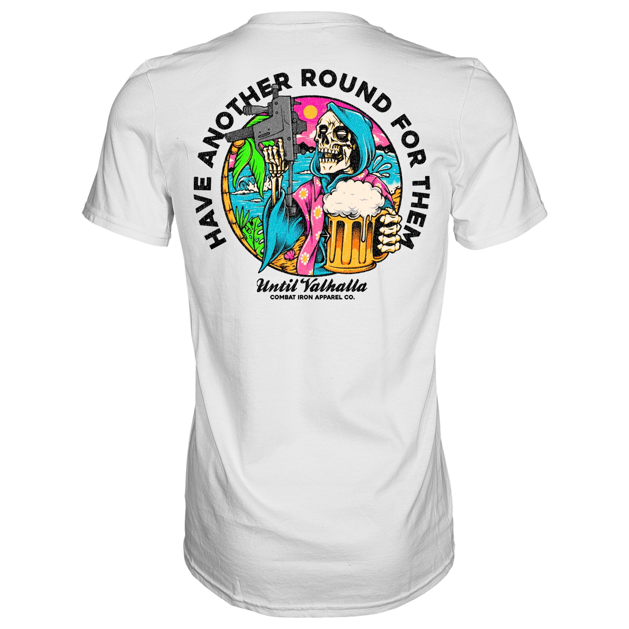 Noch eine Runde für sie – Bis Valhalla Herren T-Shirt